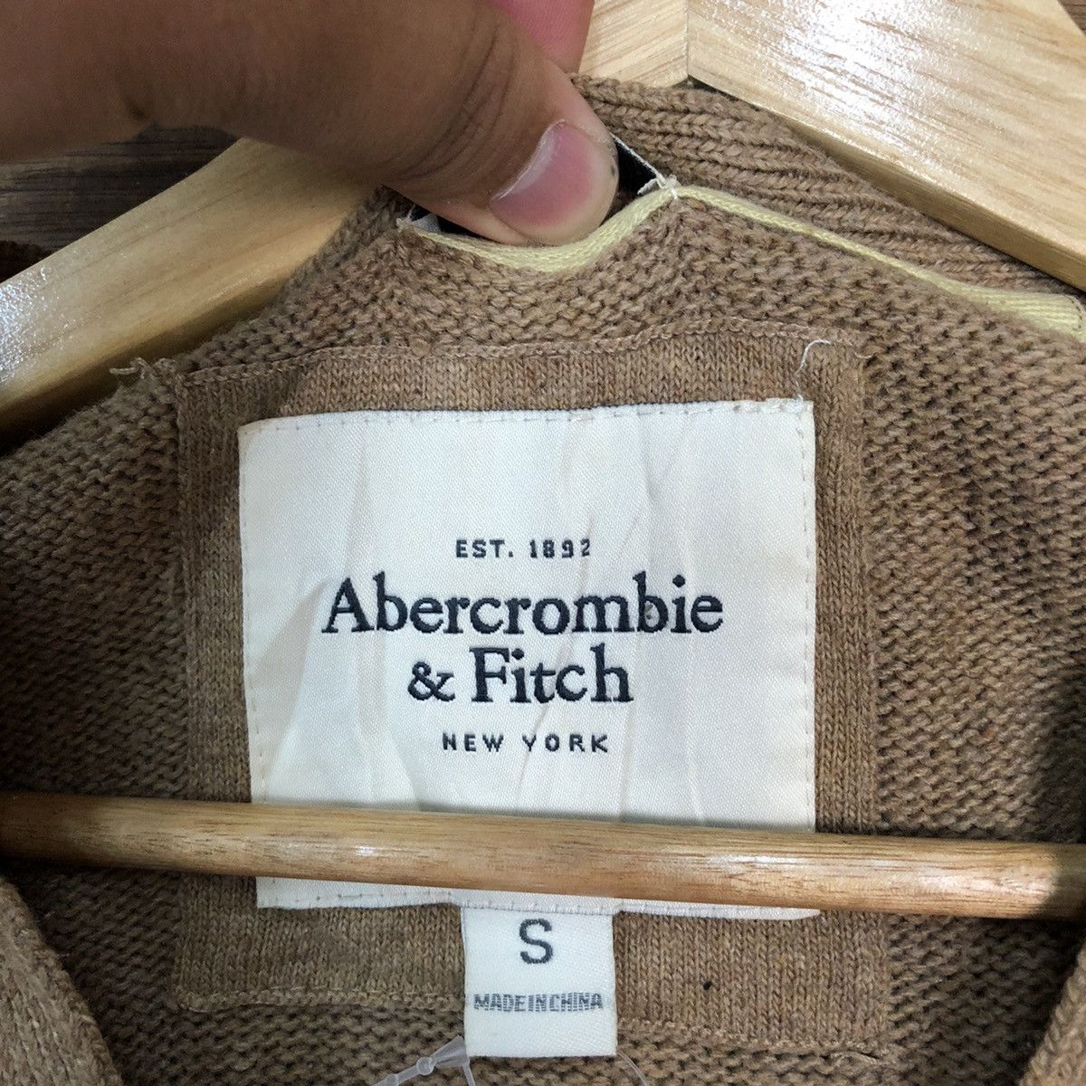 Abercrombie & Fitch Abercrombie & Fitch Brown Patterned Cardigan #5009 Size S / US 4 / IT 40 - 8 Thumbnail
