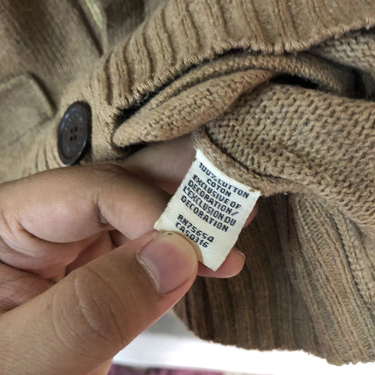 Abercrombie & Fitch Abercrombie & Fitch Brown Patterned Cardigan #5009 Size S / US 4 / IT 40 - 10 Thumbnail