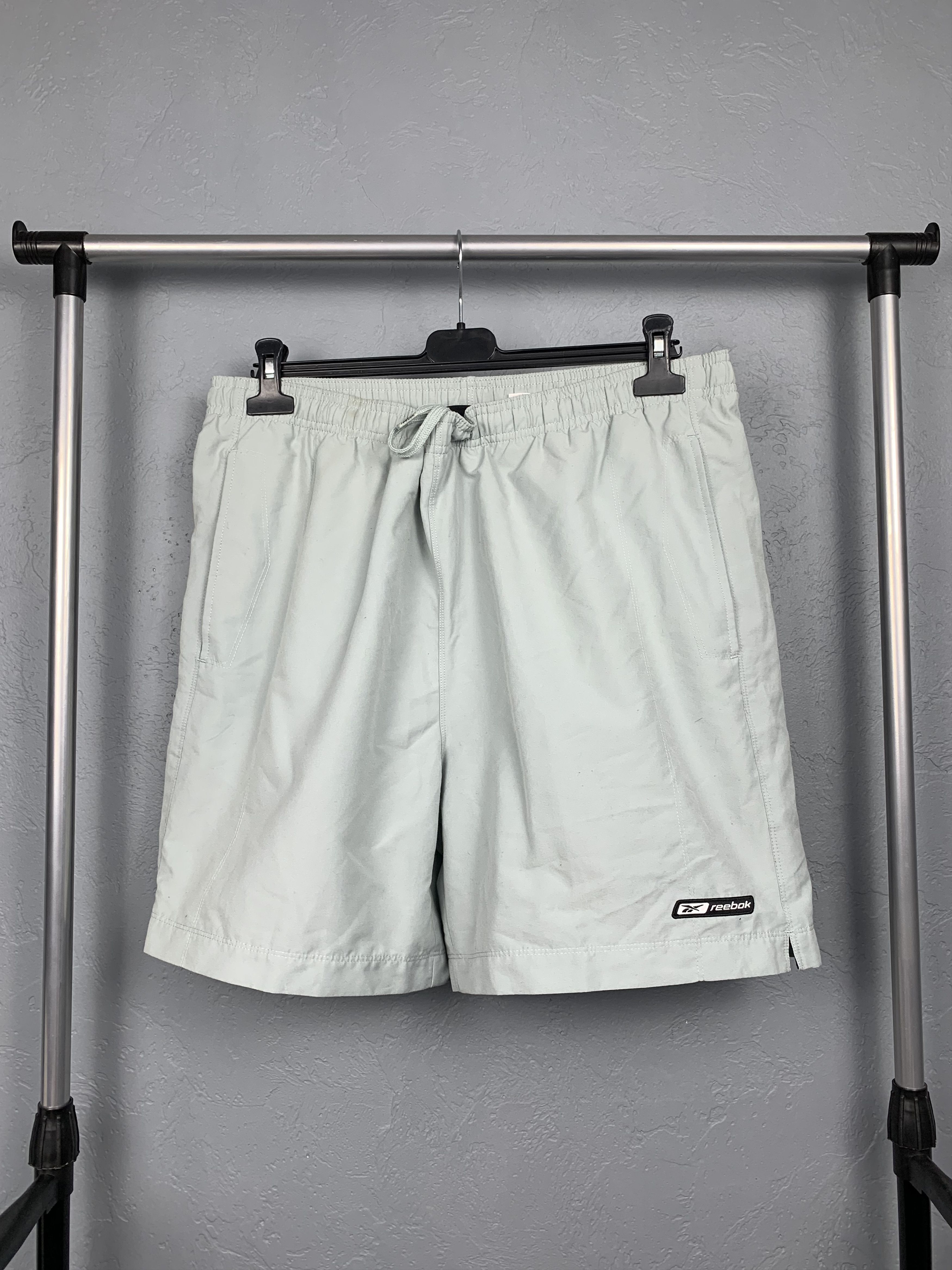 Reebok × Vintage Reebok Vintage Mens Nylon Shorts Y2K Size US 32 / EU 48 - 1 Thumbnail