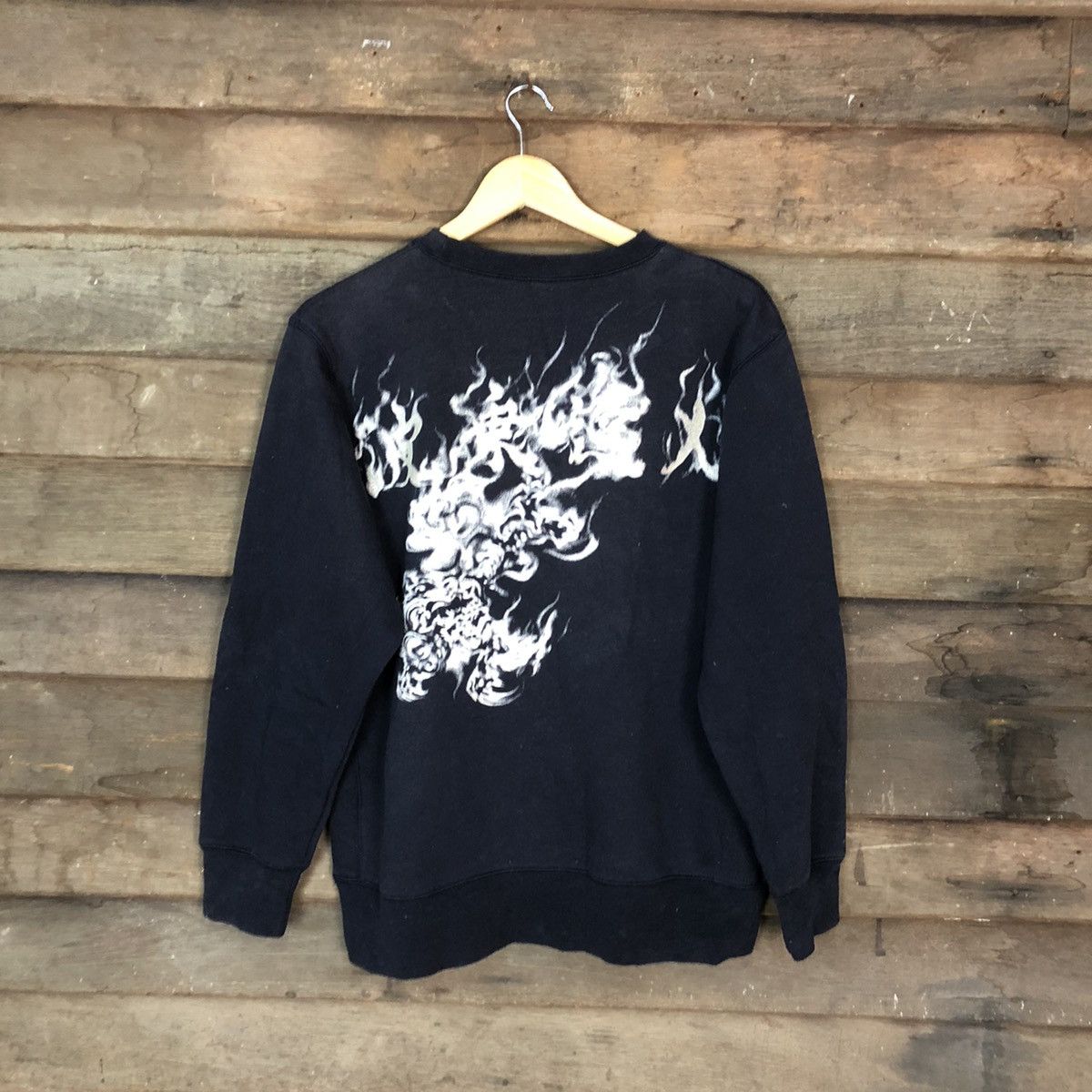 Naminoritatsujih dragon japan Black Swetahirt #3472