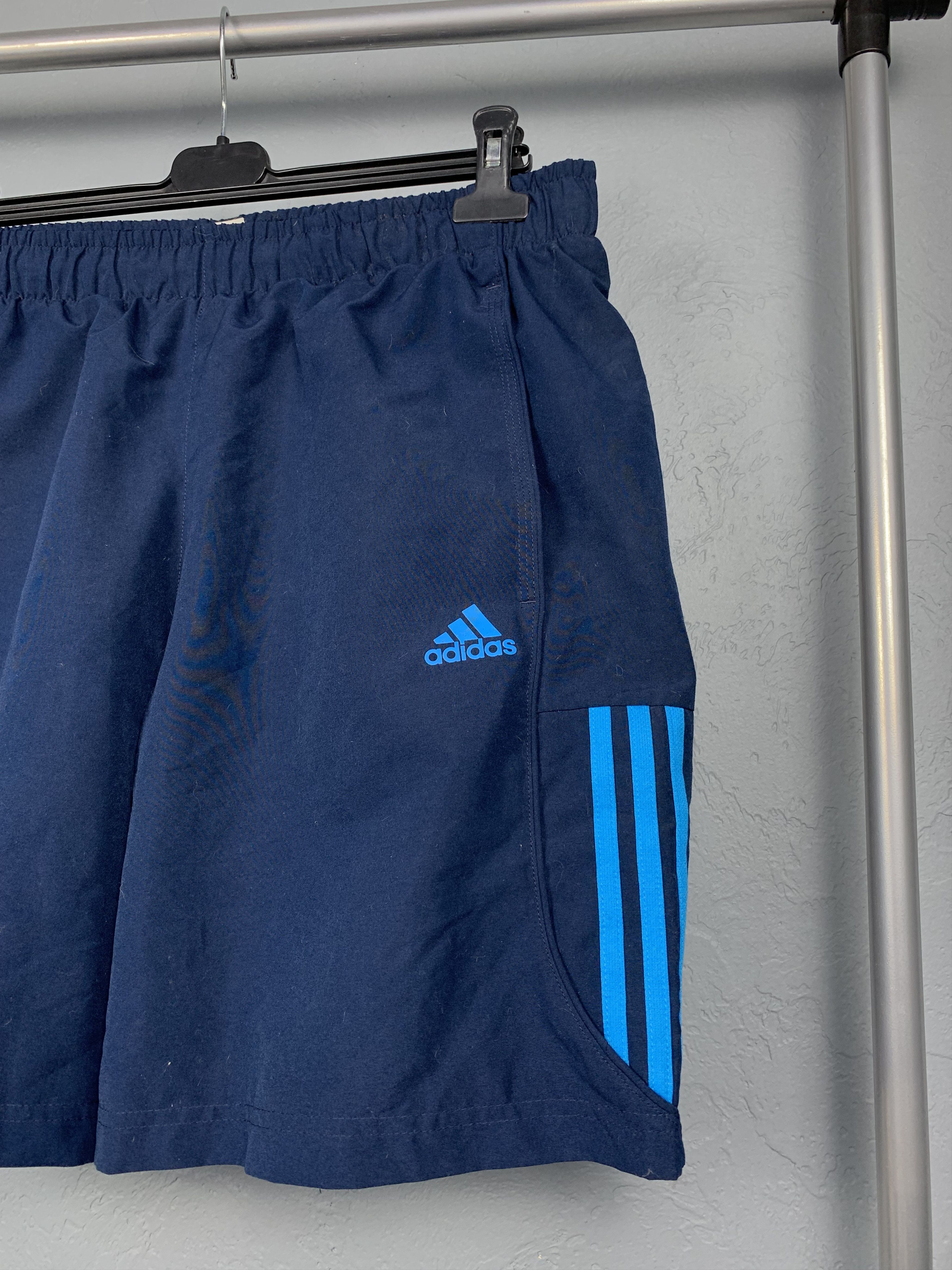 Adidas × Vintage Adidas Vintage Mens Nylon Shorts Y2K Size US 34 / EU 50 - 2 Thumbnail