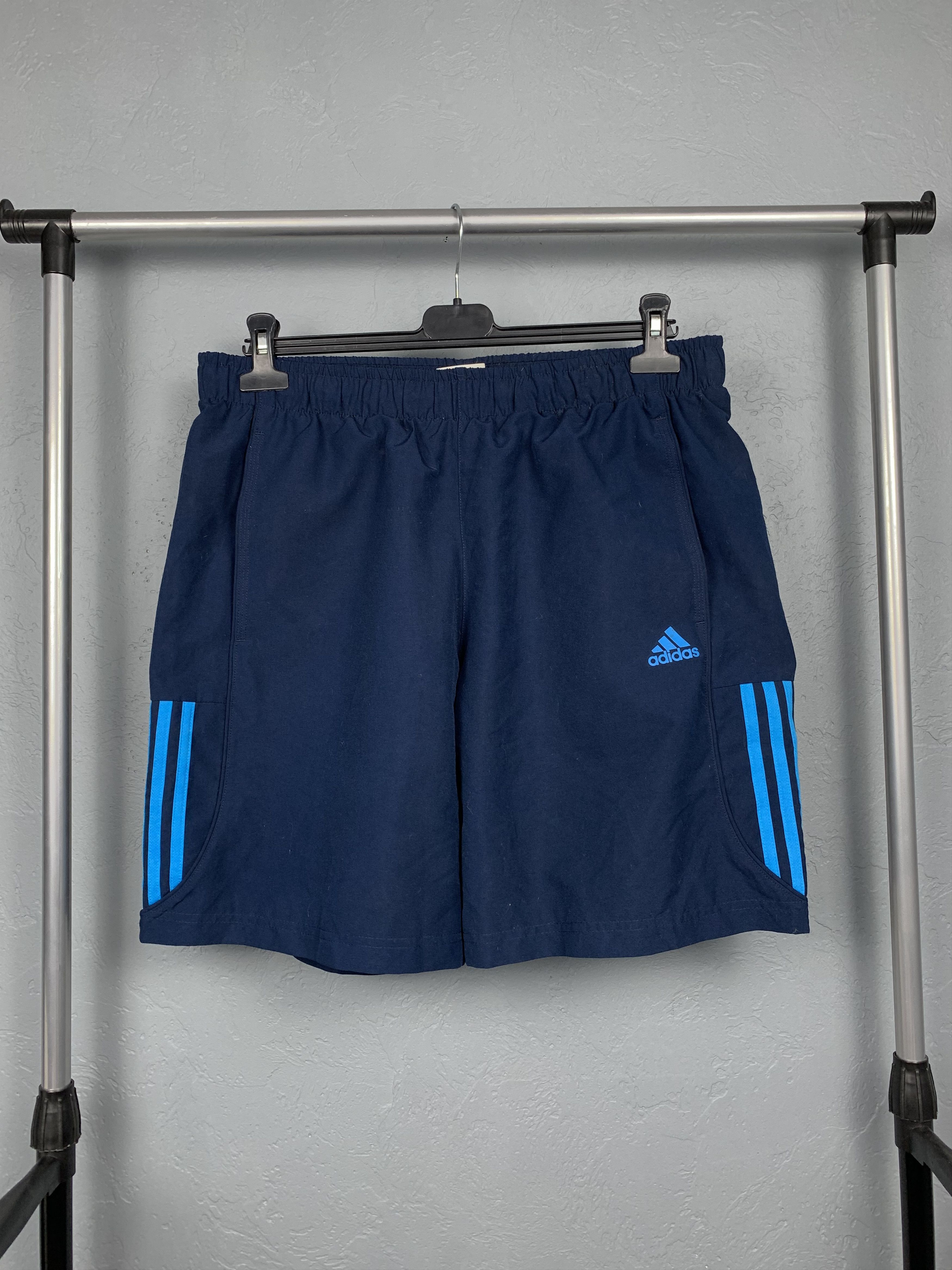 Adidas × Vintage Adidas Vintage Mens Nylon Shorts Y2K Size US 34 / EU 50 - 1 Thumbnail