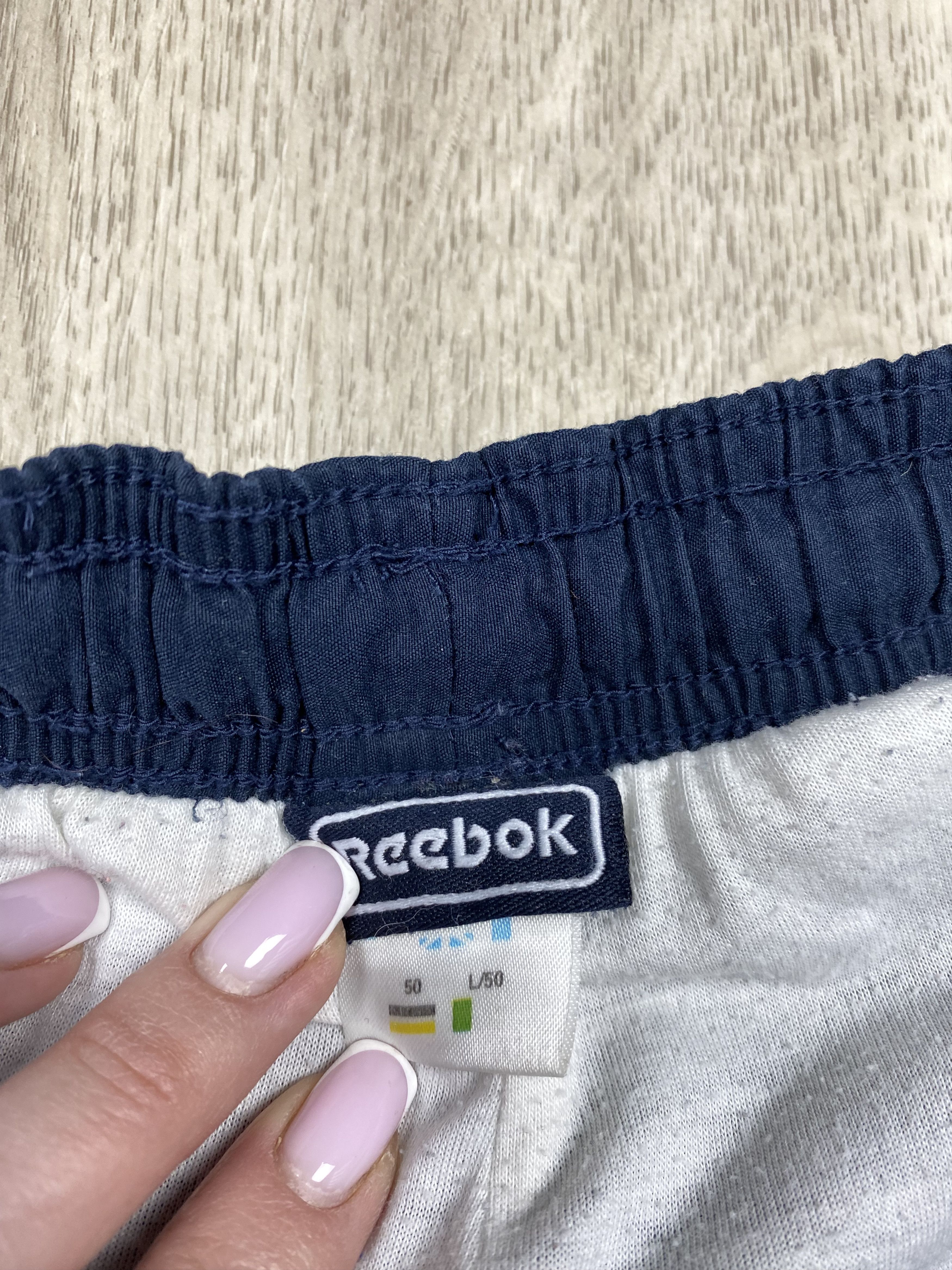 Reebok × Vintage Reebok Vintage Mens Nylon Pants Y2K Drill style Size US 34 / EU 50 - 6 Thumbnail
