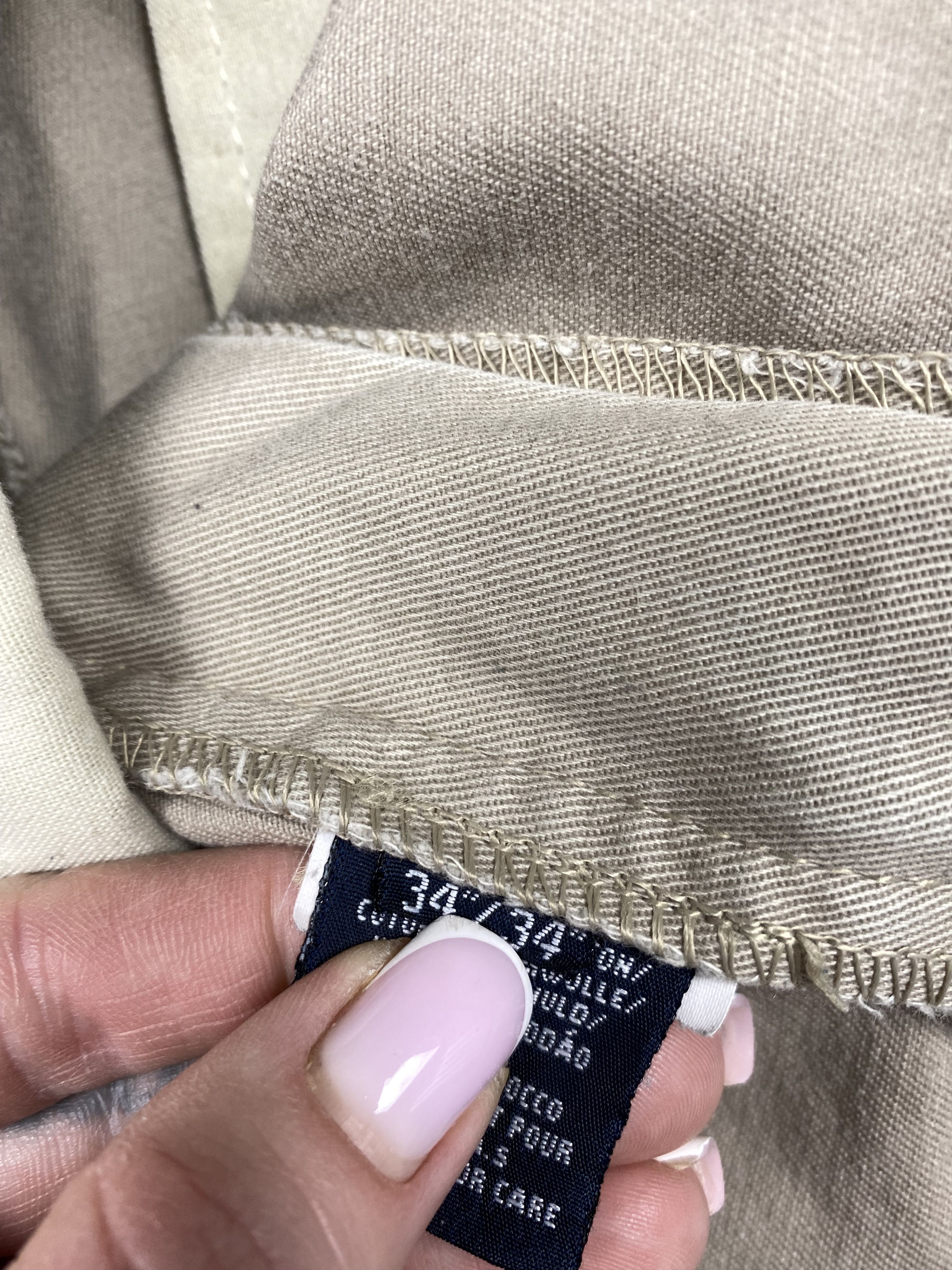 Japanese Brand Polo Ralph Lauren Vintage Mens Cargo Multi Pockets Pants Size US 34 / EU 50 - 9 Thumbnail