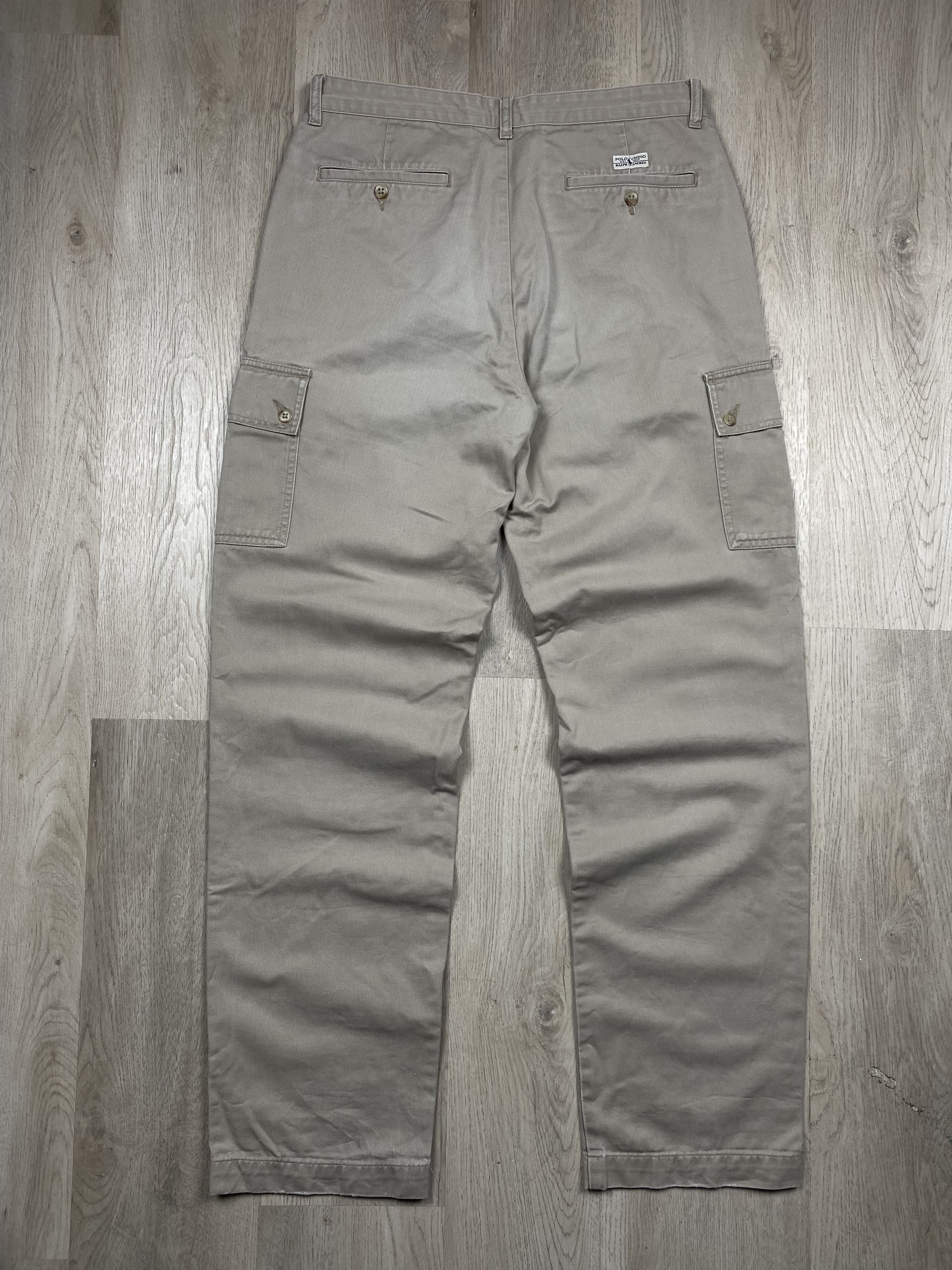 Japanese Brand Polo Ralph Lauren Vintage Mens Cargo Multi Pockets Pants Size US 34 / EU 50 - 1 Thumbnail