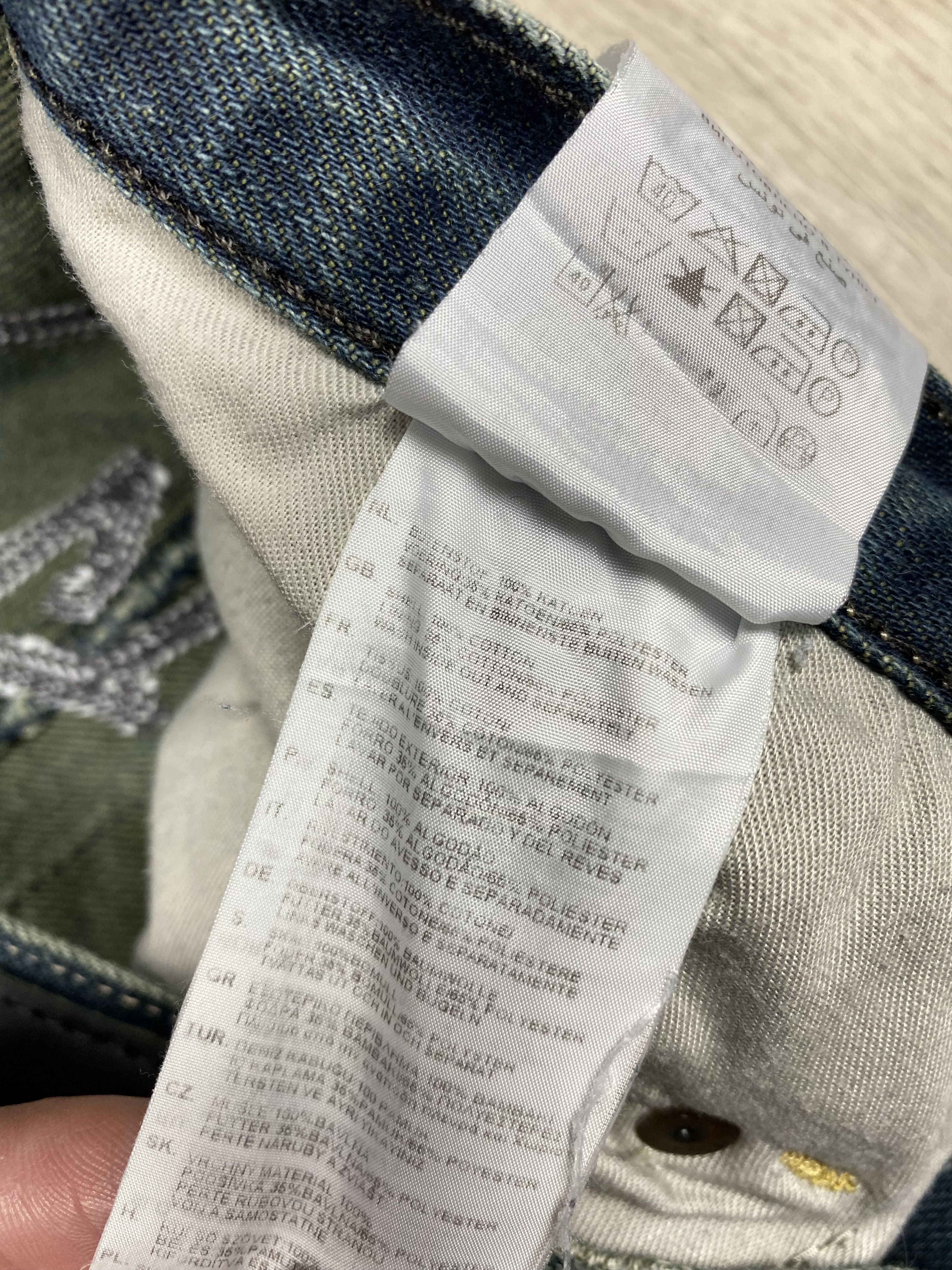 G-Star G-Star Raw Blue Denim Pants Jeans Embroidered Logo Size US 30 / EU 46 - 10 Thumbnail
