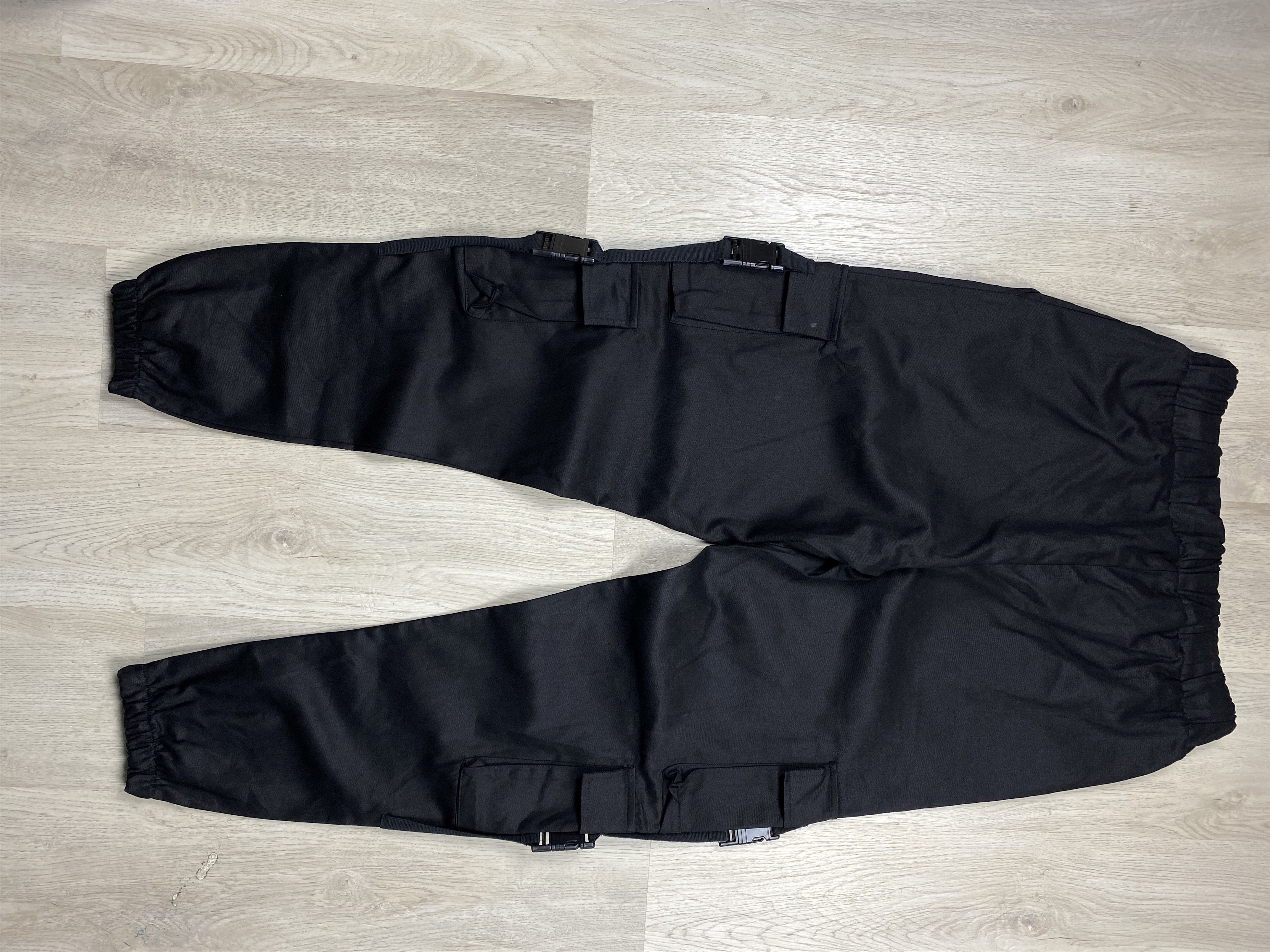 If Six Was Nine Multipocket Baggy Cargo Bondage Pants Y2K Size US 36 / EU 52 - 10 Thumbnail