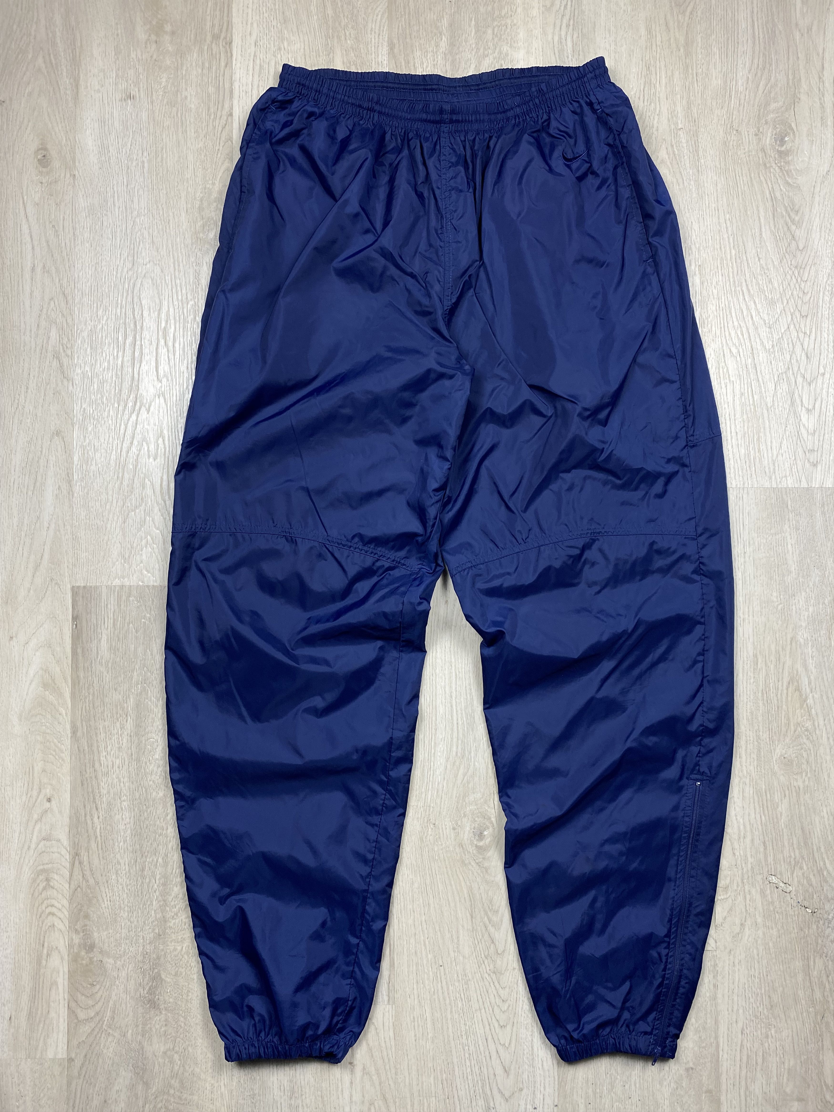 Nike Nike 90s Vintage Mens Nylon Track Pants Y2K Drill Size US 36 / EU 52 - 1 Thumbnail