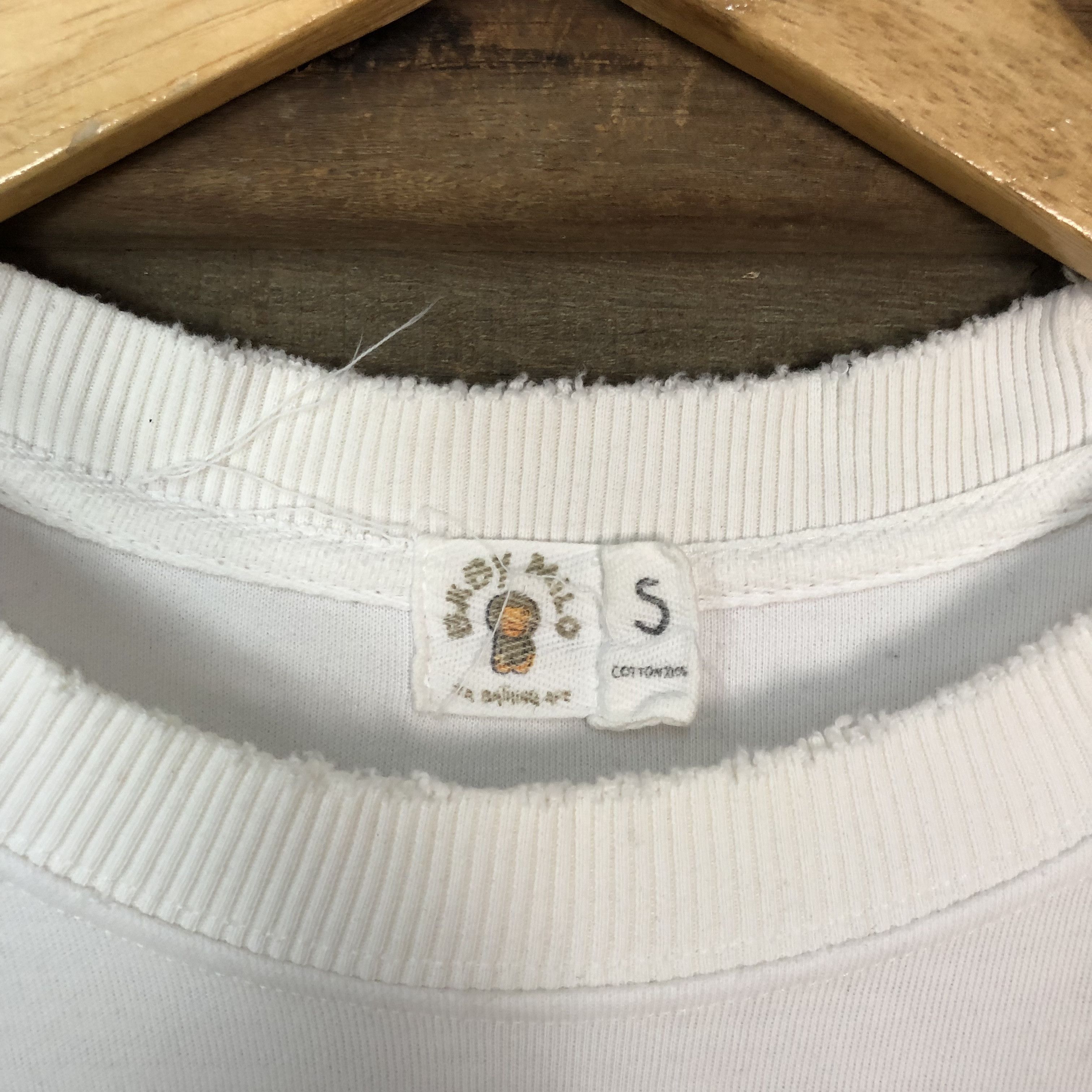 Japanese Brand DL Baby Milo vintage ripped distressed Sweatshirt #6920 Size US S / EU 44-46 / 1 - 7 Thumbnail