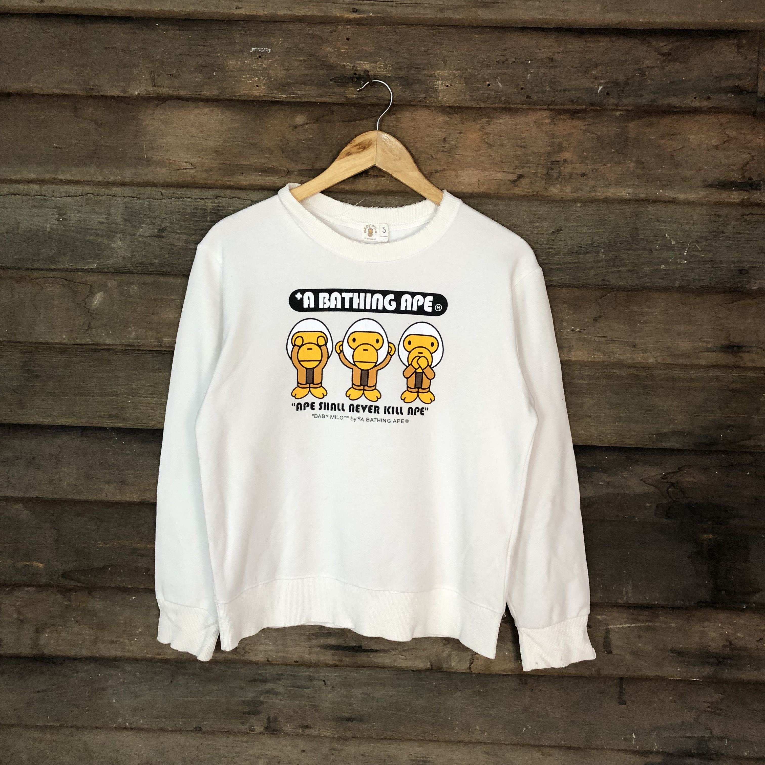 DL Baby Milo vintage ripped distressed Sweatshirt #6920