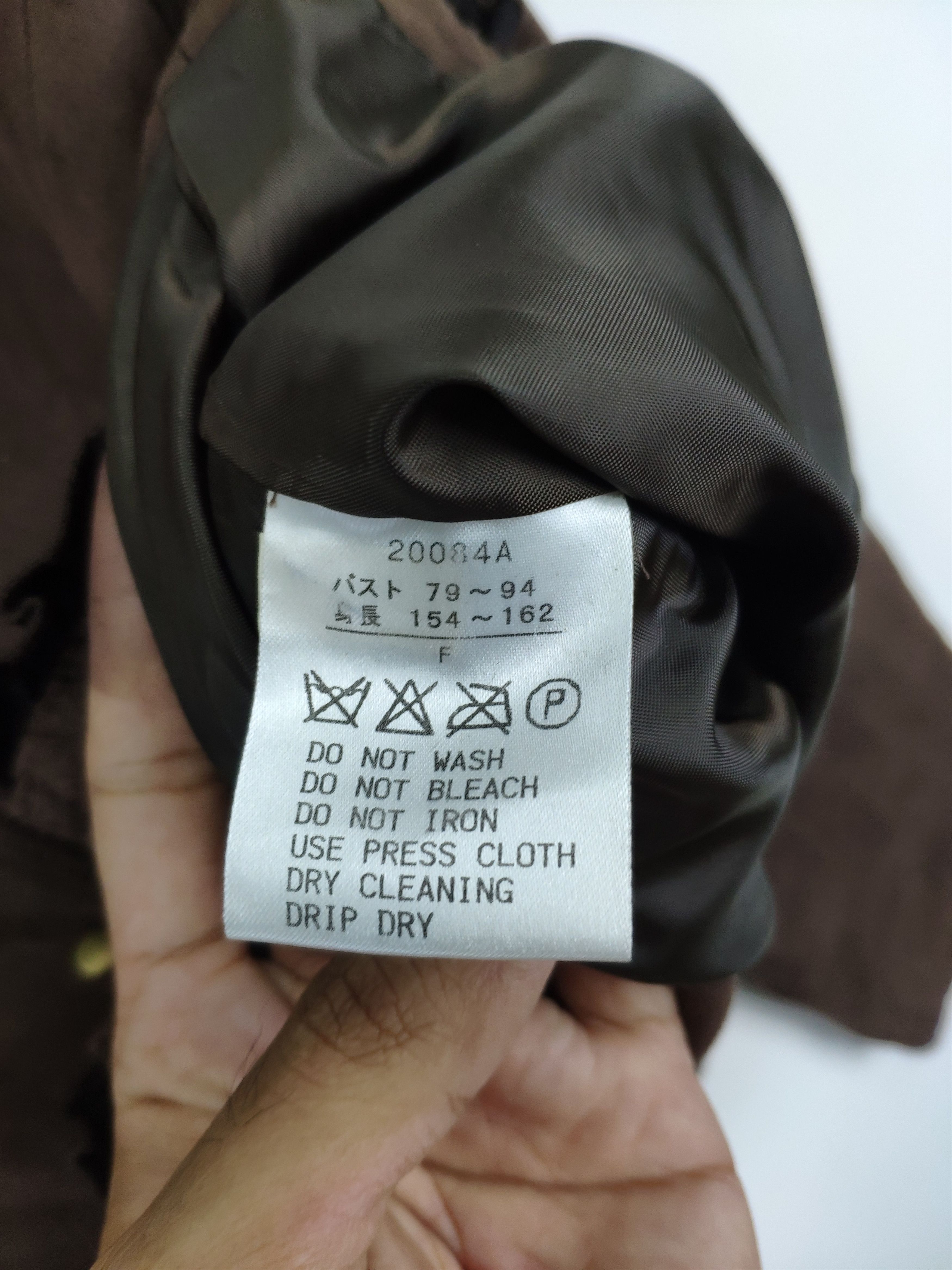 Moleskine × Vintage Vintage Moleskine Jacket Avant Garde Size M / US 6-8 / IT 42-44 - 4 Thumbnail