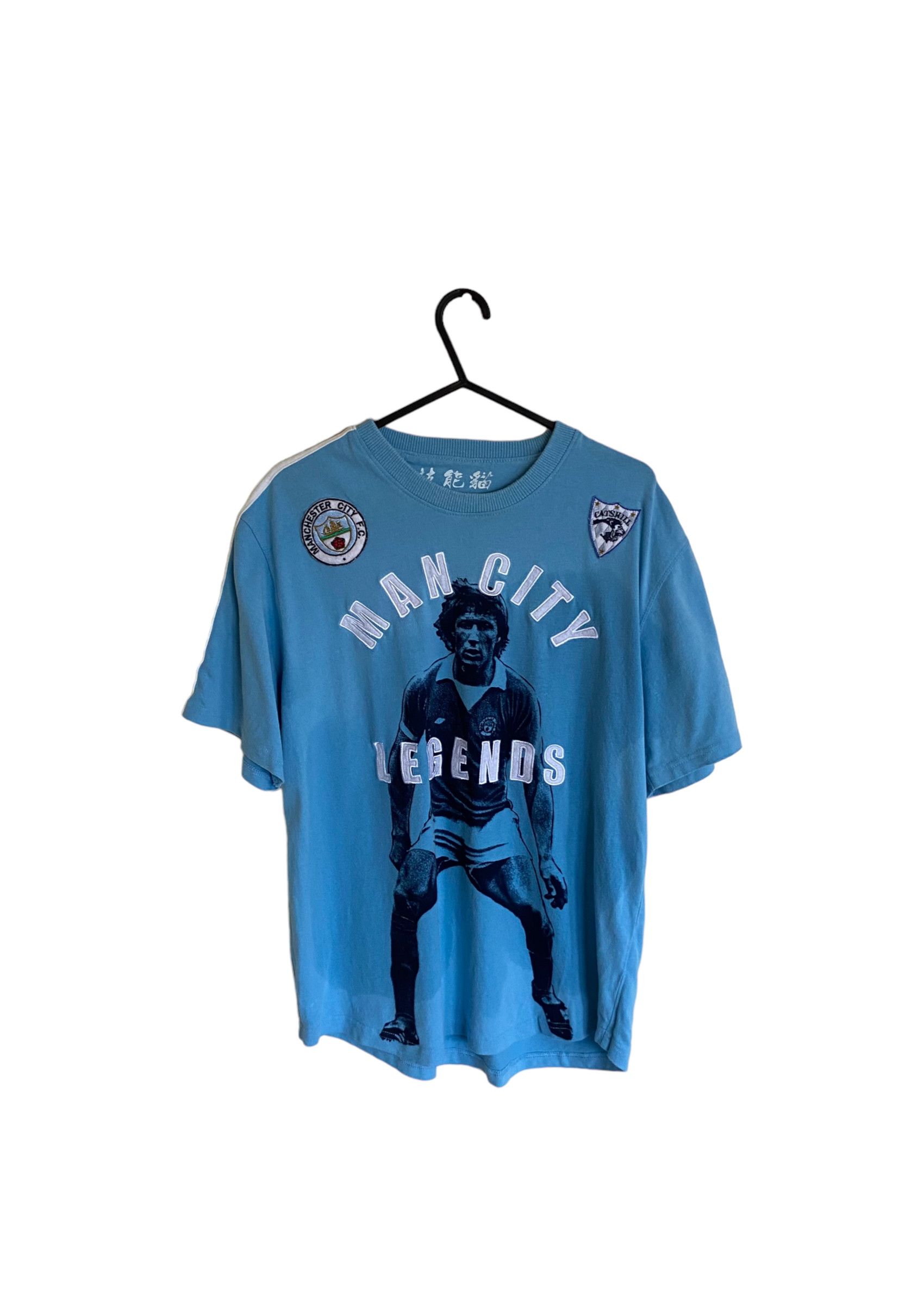 Vintage Manchester City Bell vintage jersey Size US M / EU 48-50 / 2 - 1 Thumbnail