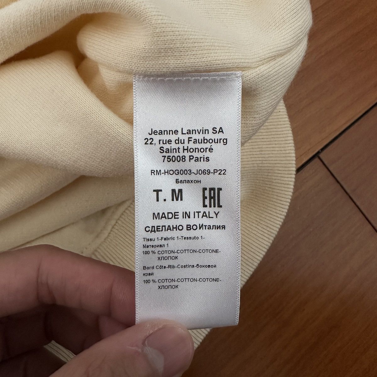Gallery Dept. Gallery Dept. X Lanvin hoodie Size US M / EU 48-50 / 2 - 5 Thumbnail