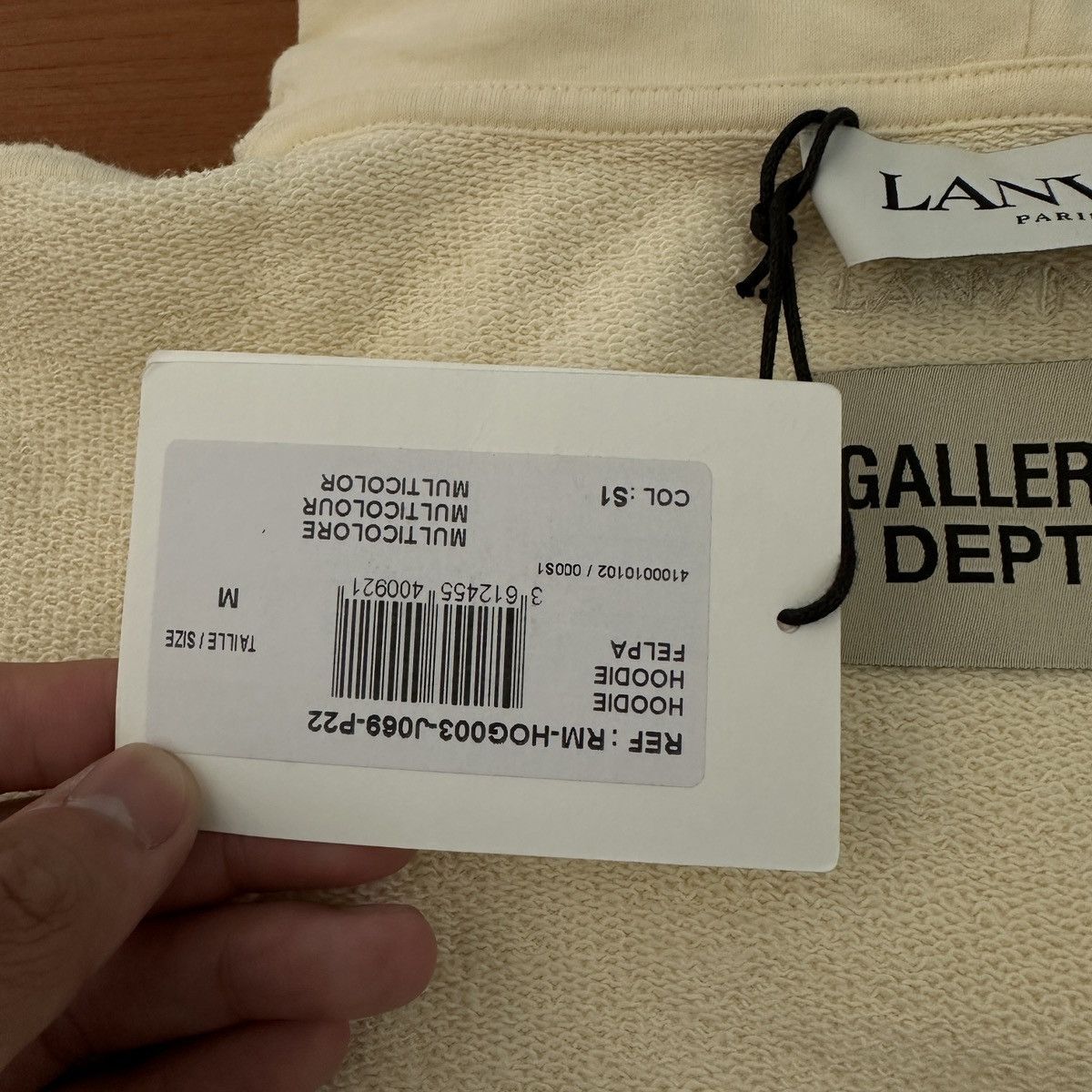 Gallery Dept. Gallery Dept. X Lanvin hoodie Size US M / EU 48-50 / 2 - 9 Thumbnail