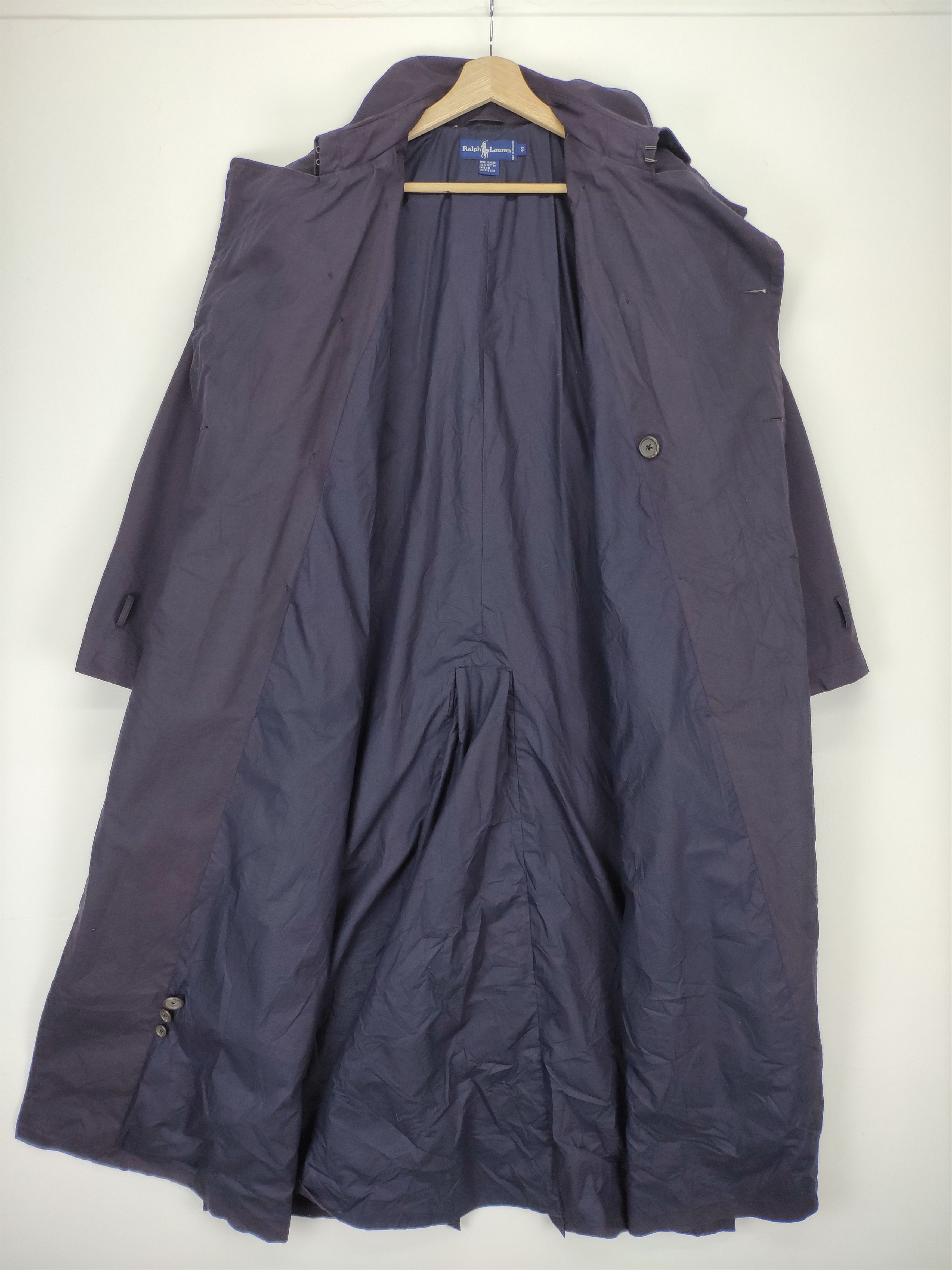 Polo Ralph Lauren × Vintage Vintage Polo Ralph Lauren Trench Coat Jacket Size US S / EU 44-46 / 1 - 13 Thumbnail