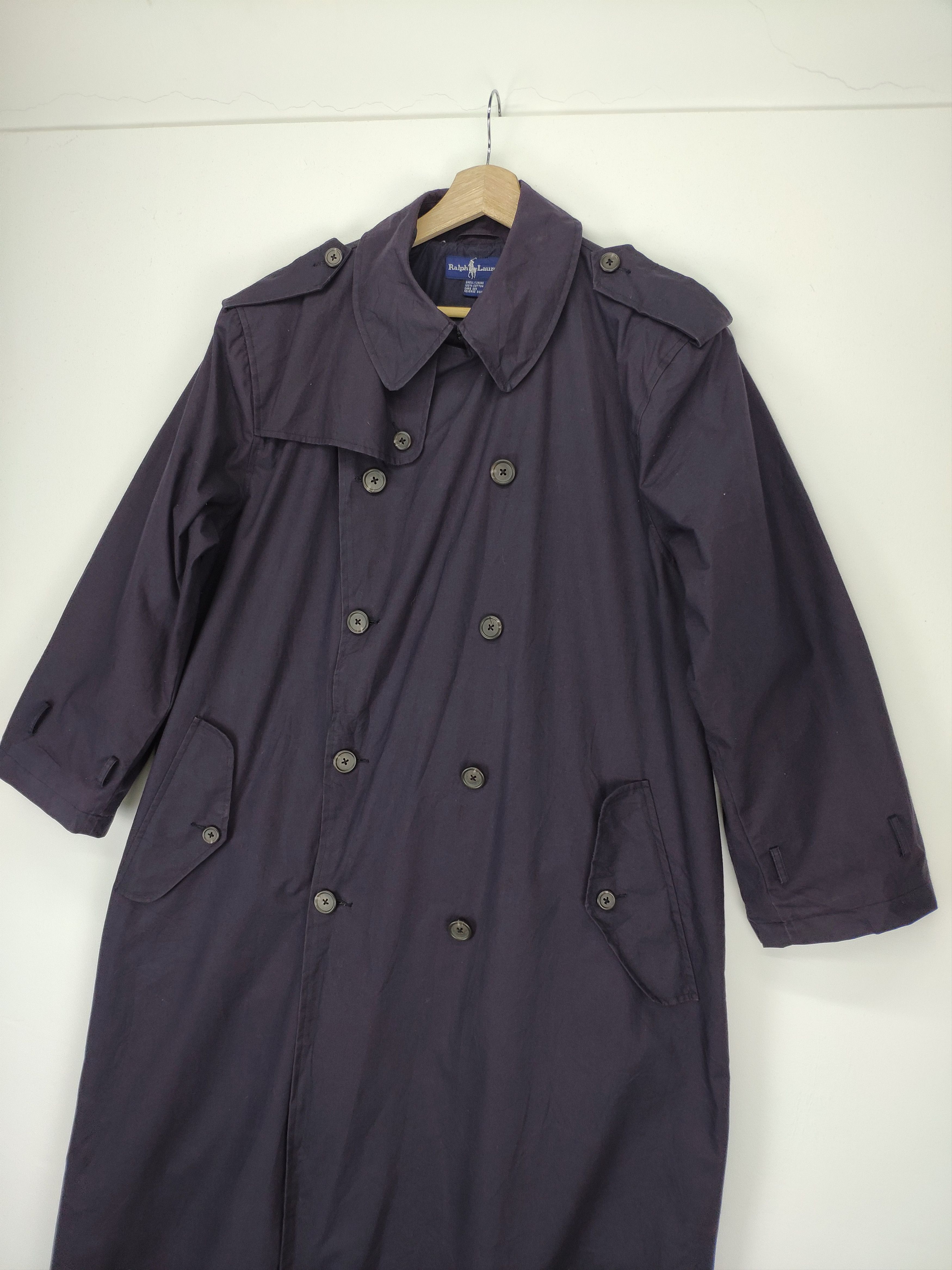 Polo Ralph Lauren × Vintage Vintage Polo Ralph Lauren Trench Coat Jacket Size US S / EU 44-46 / 1 - 2 Thumbnail