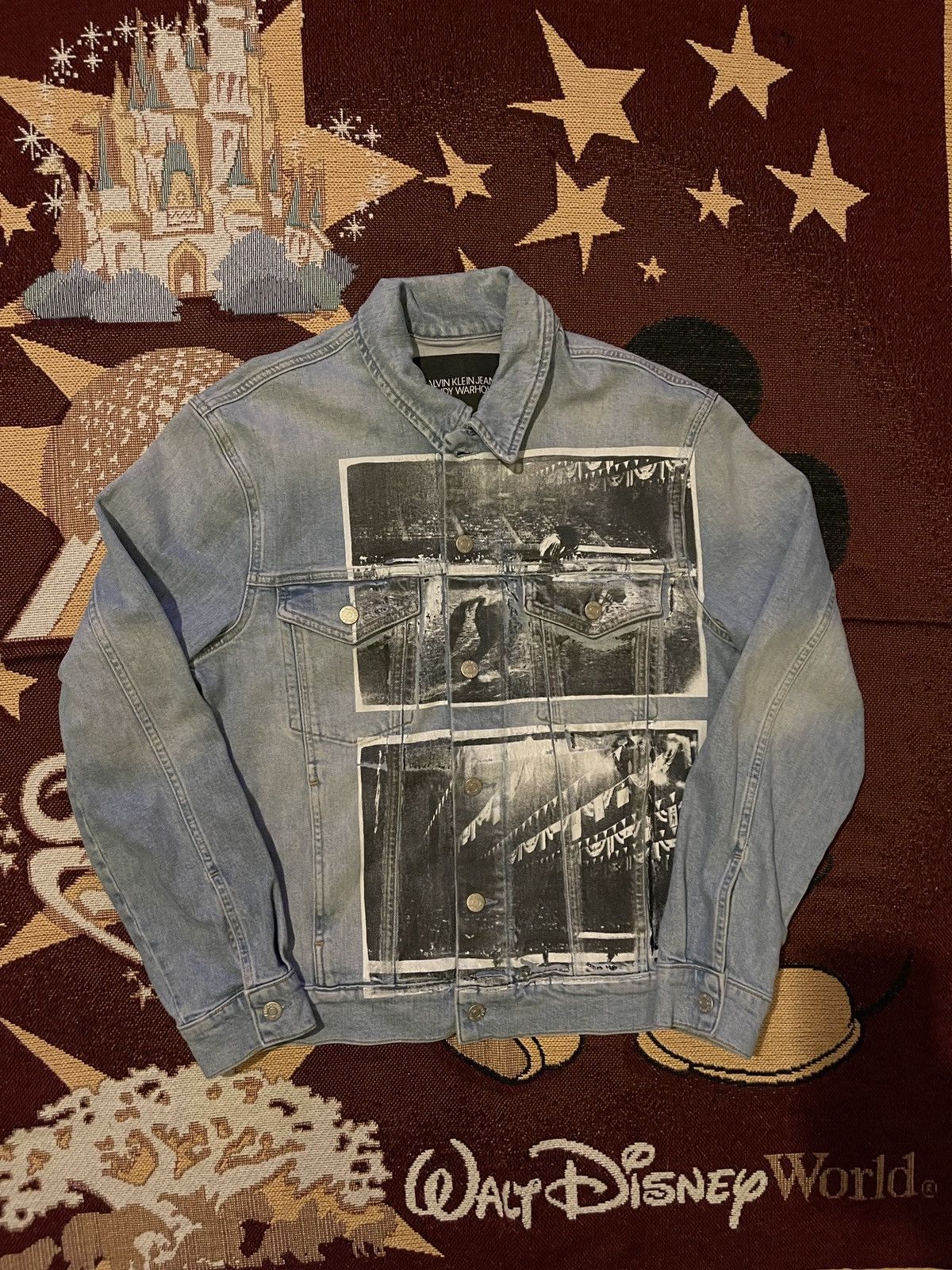 Calvin Klein Andy Warhol Denim Jacket | Grailed