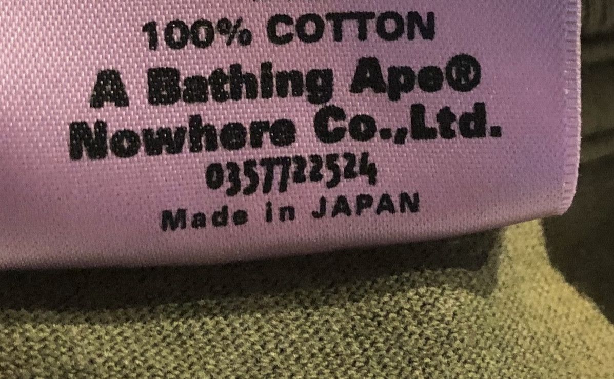 Bape Bape tee shirt Size US XS / EU 42 / 0 - 5 Thumbnail