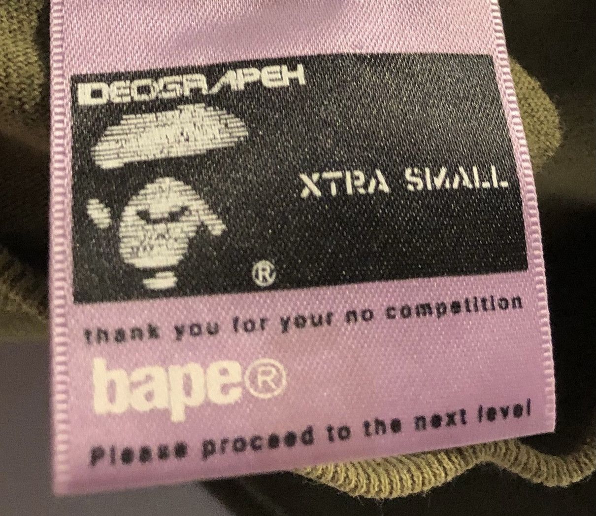 Bape Bape tee shirt Size US XS / EU 42 / 0 - 4 Thumbnail
