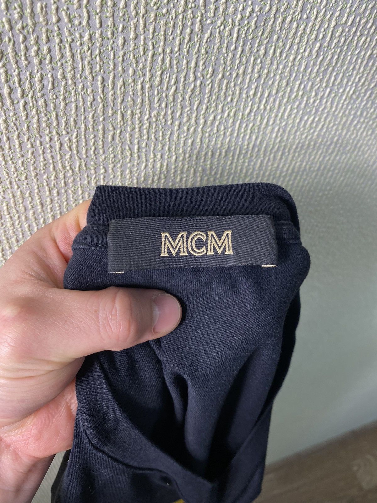 MCM Rare T-Shirt MCM /Box logo Size US L / EU 52-54 / 3 - 5 Thumbnail