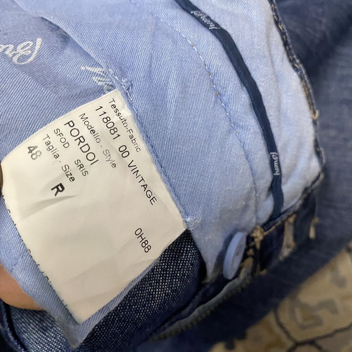 Brioni Vintage Brioni Denim Jeans Pordoi Stretches Made in Italy Size US 32 / EU 48 - 16 Thumbnail