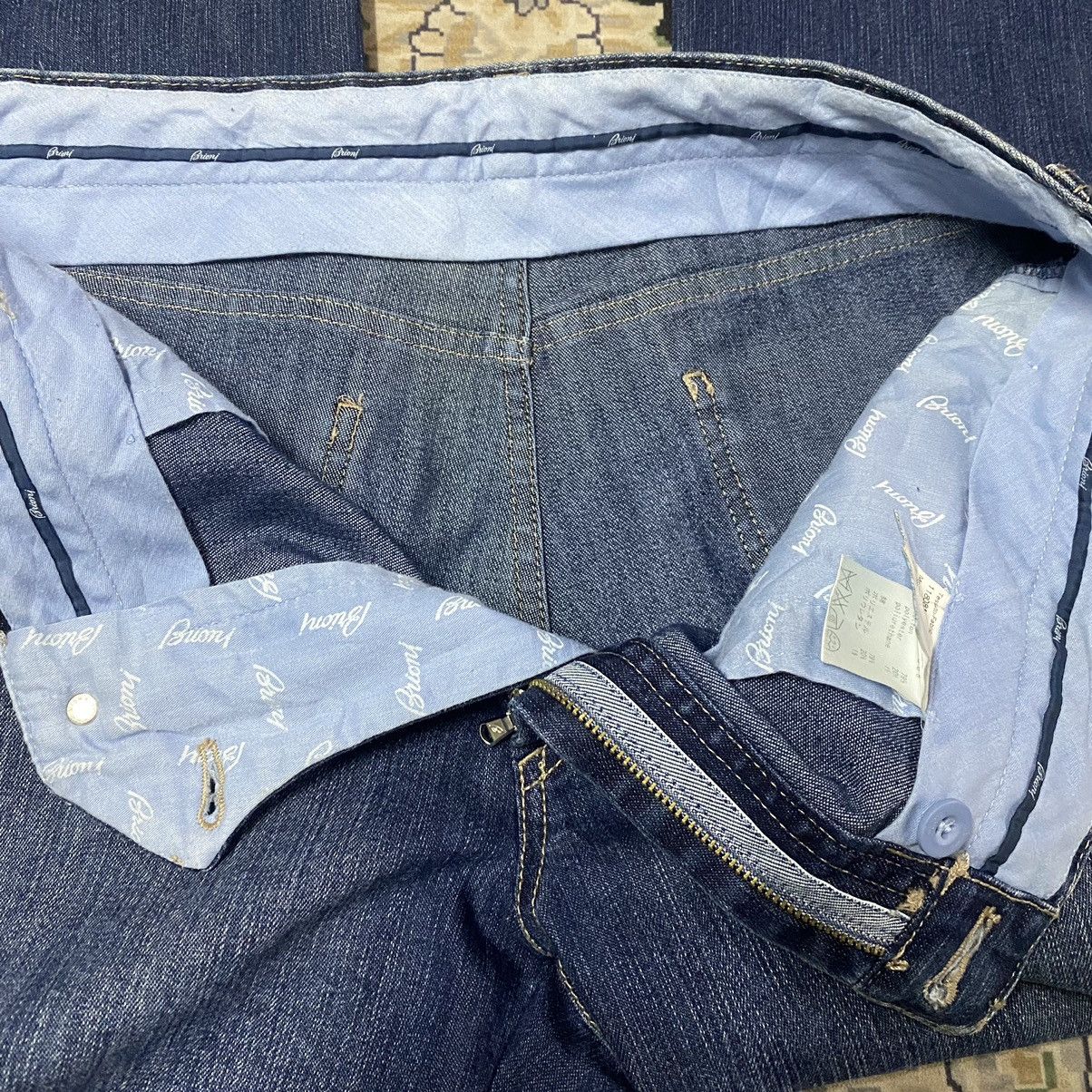 Brioni Vintage Brioni Denim Jeans Pordoi Stretches Made in Italy Size US 32 / EU 48 - 12 Thumbnail