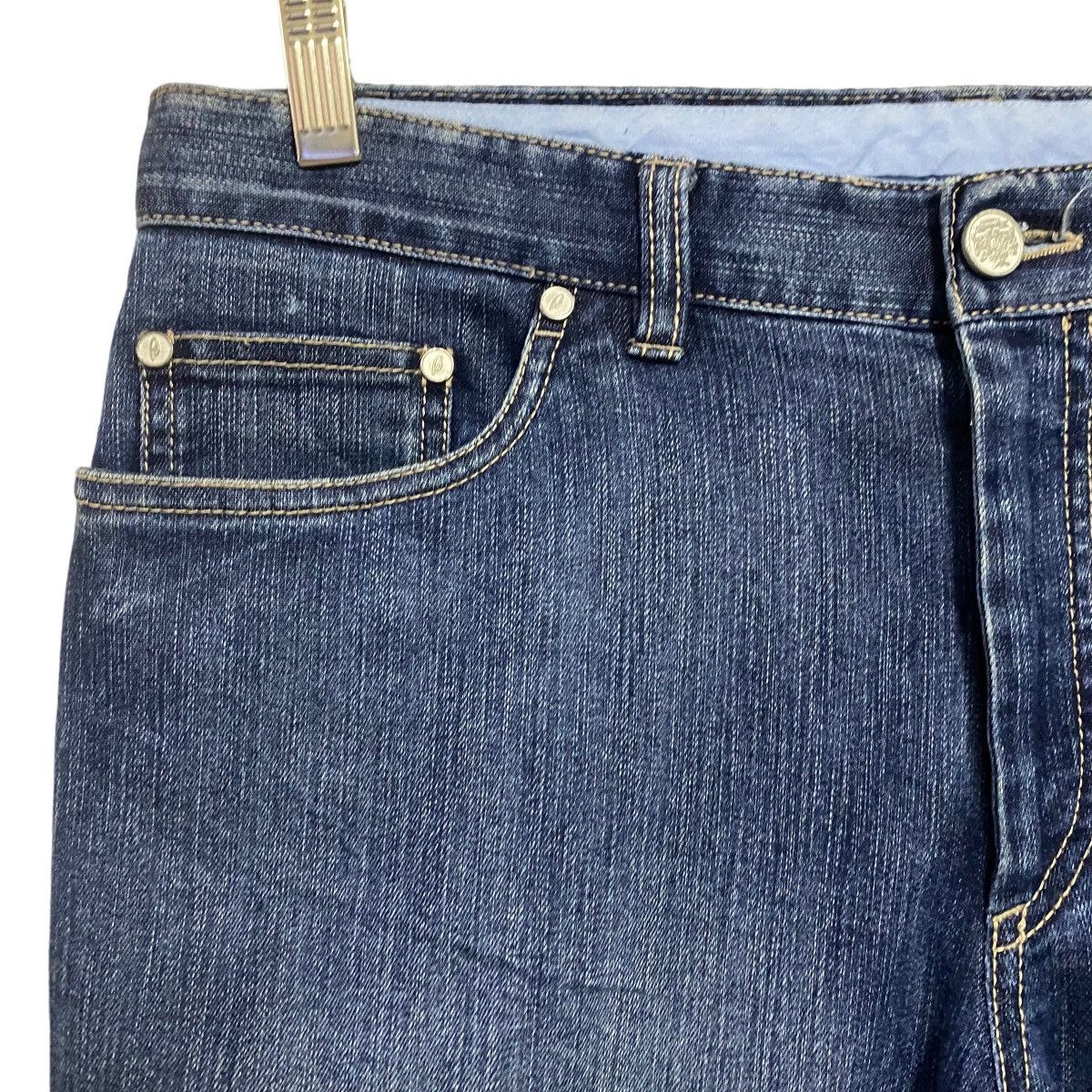 Brioni Vintage Brioni Denim Jeans Pordoi Stretches Made in Italy Size US 32 / EU 48 - 5 Thumbnail