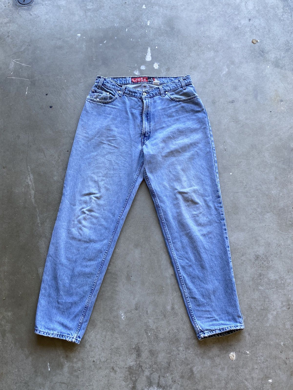Levi’s SilverTab Loose Fit Washed Denim Jeans