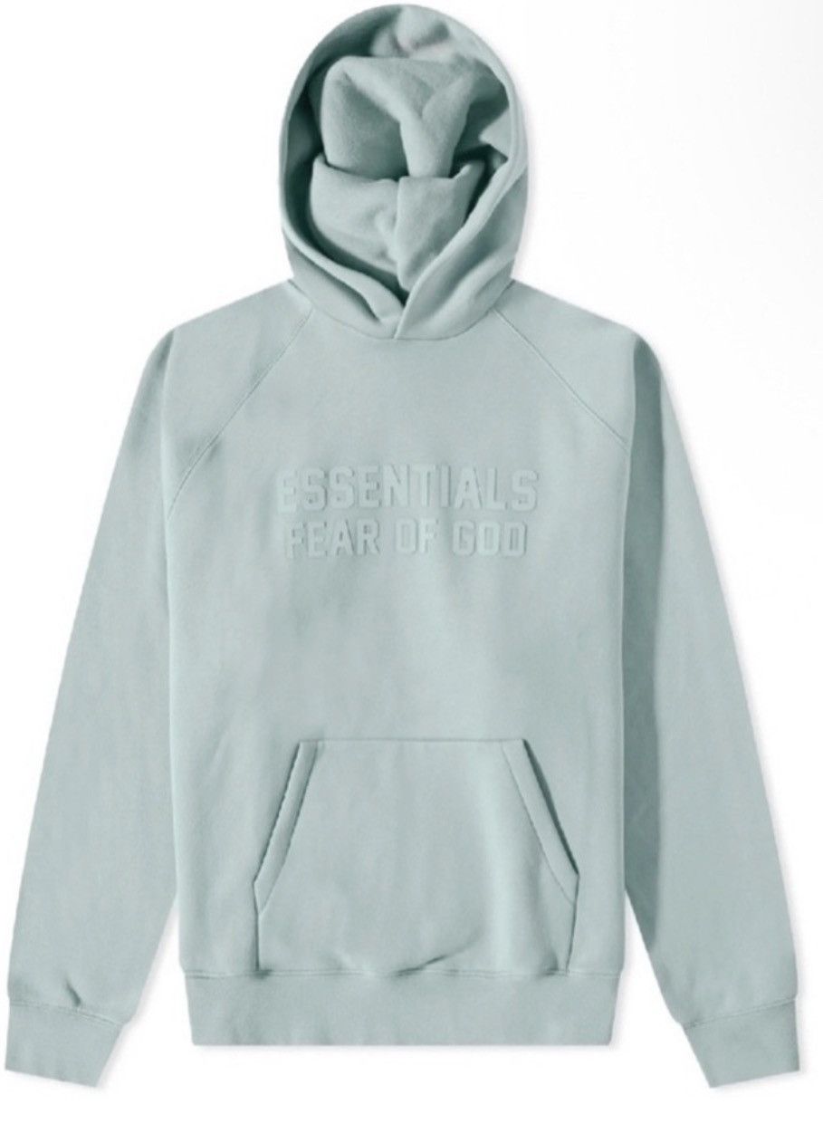 Fog Fear of God Essentials Hoodie Floral Photo Print Hoodie Sweater