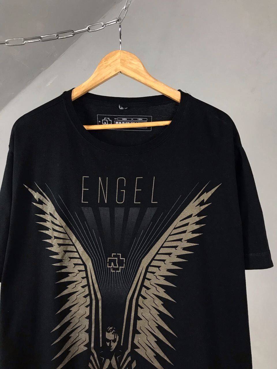 Band Tees Rammstein rock band black tee Size US XL / EU 56 / 4 - 2 Thumbnail