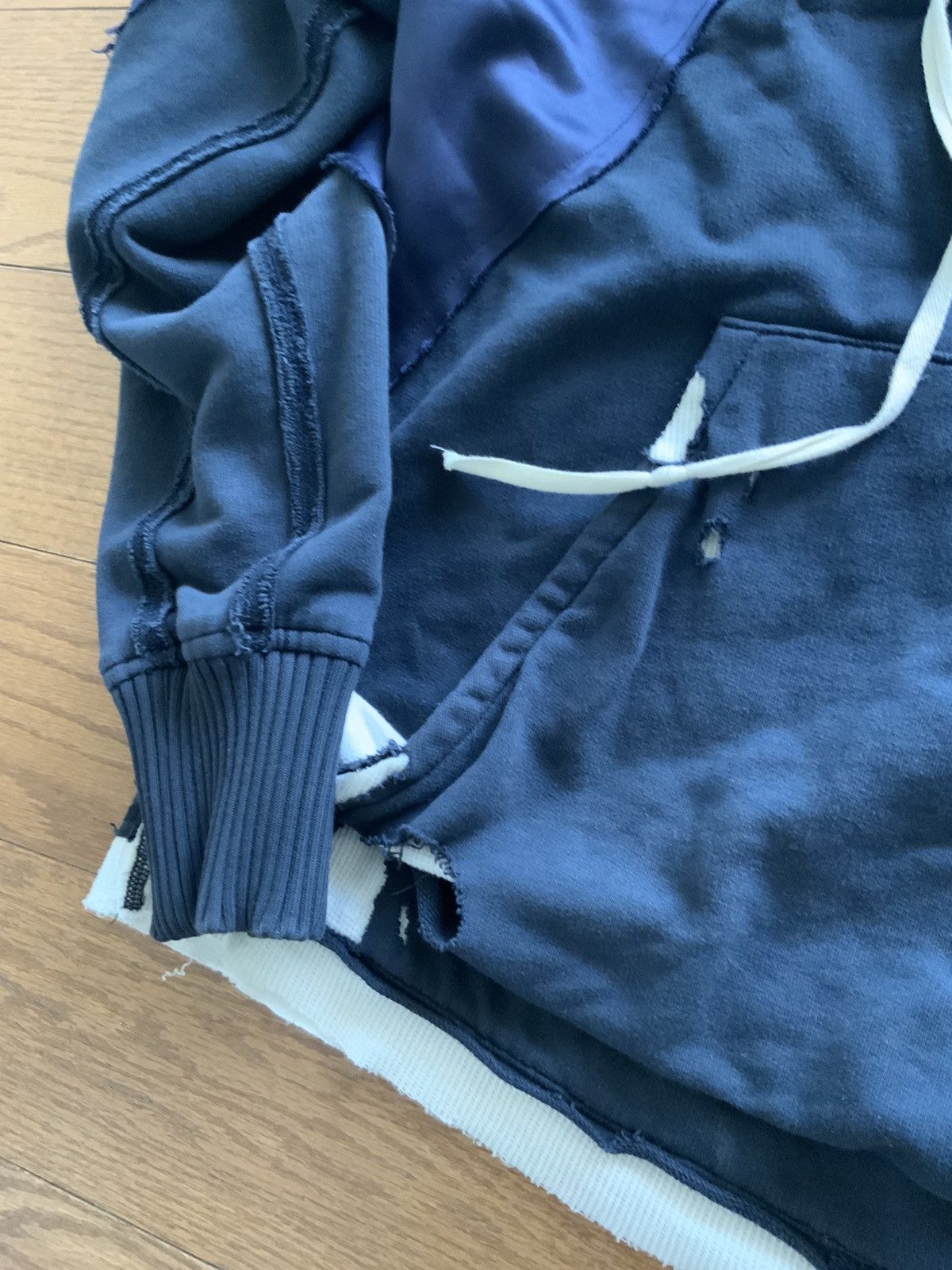 Greg Lauren Greg Lauren Silk Hoodie M Size US M / EU 48-50 / 2 - 4 Thumbnail