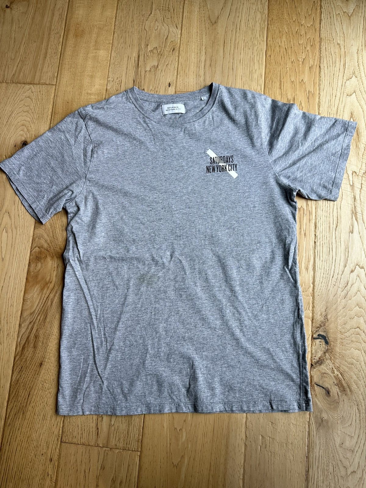 Saturdays NYC Saturdays New York City Gray T Shirt Medium Size US M / EU 48-50 / 2 - 1 Thumbnail