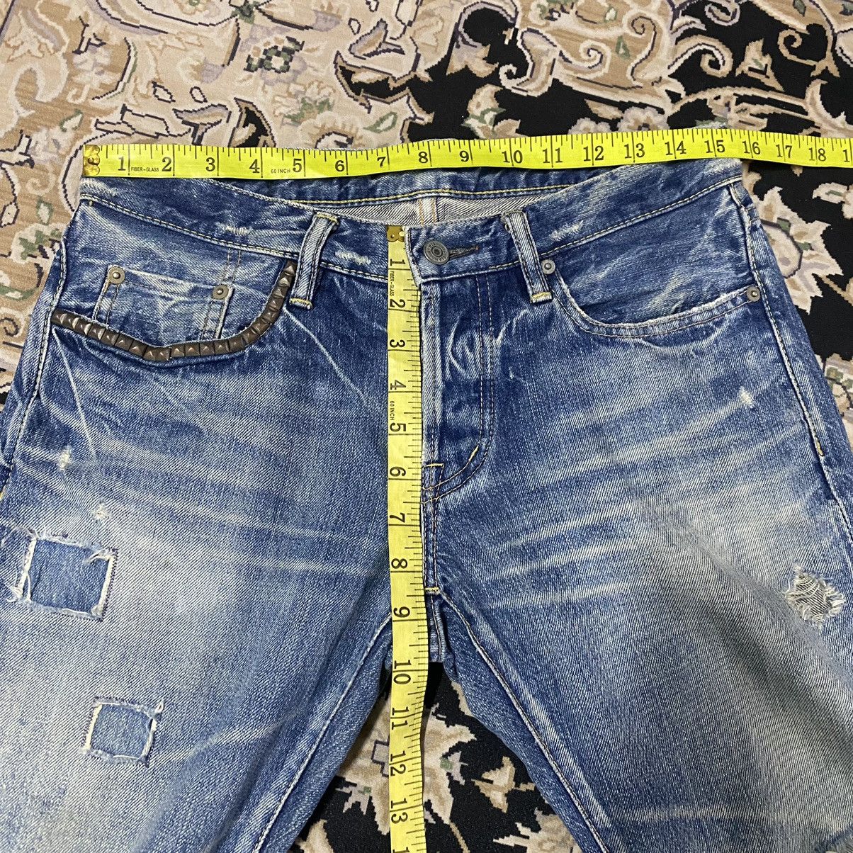 Hysteric Glamour Hysteric Glamour Patchwork Denim Selvedge Jeans Size US 30 / EU 46 - 21 Thumbnail