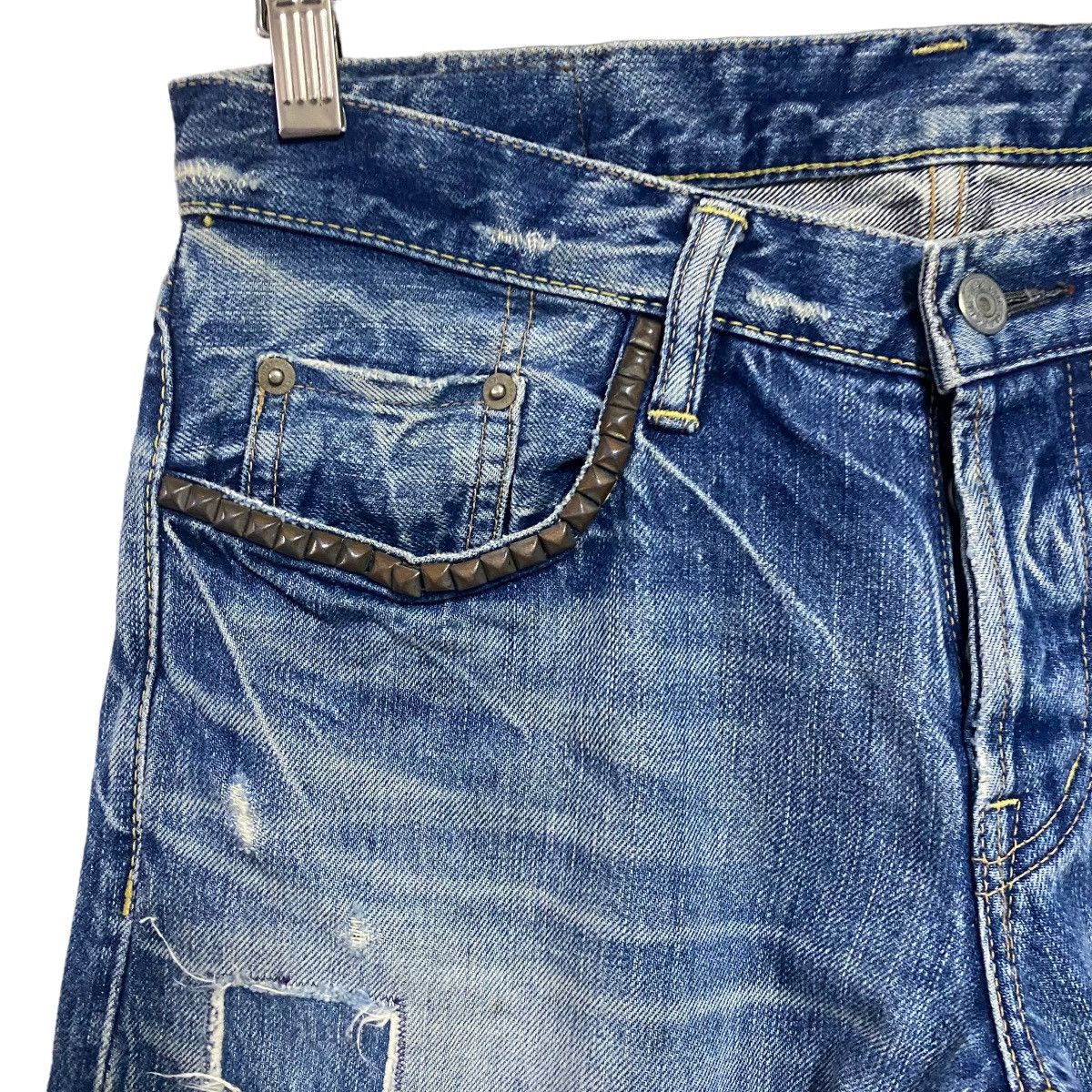 Hysteric Glamour Hysteric Glamour Patchwork Denim Selvedge Jeans Size US 30 / EU 46 - 1 Thumbnail