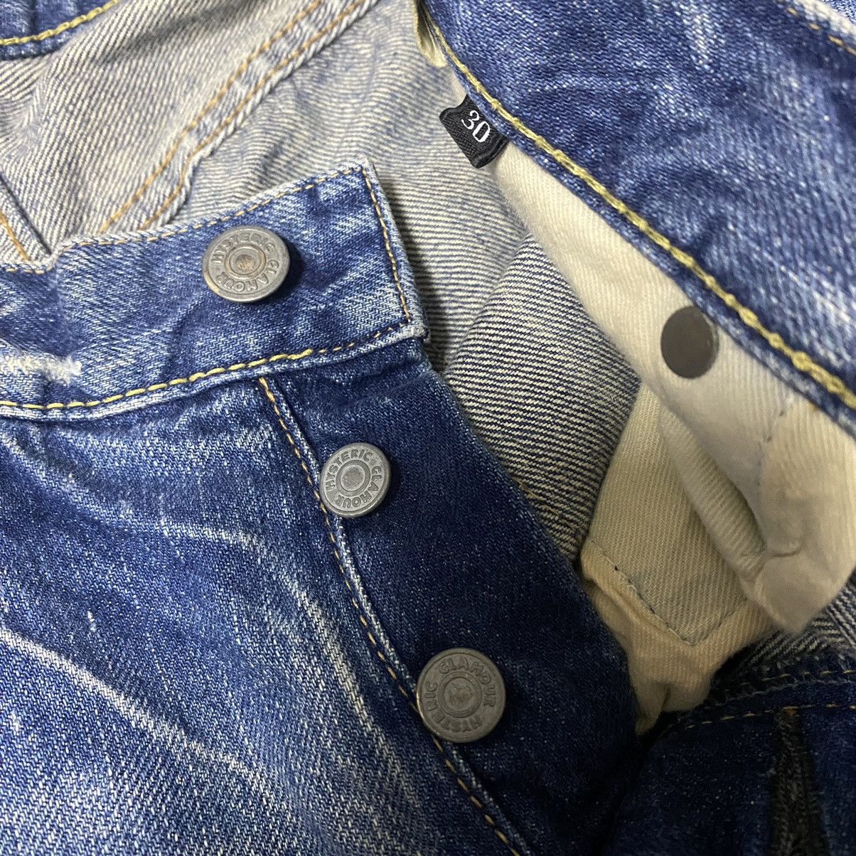 Hysteric Glamour Hysteric Glamour Patchwork Denim Selvedge Jeans Size US 30 / EU 46 - 17 Thumbnail