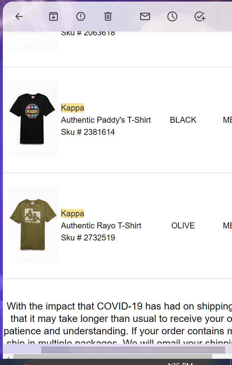 Kappa People in Motion Logo Tee Size US M / EU 48-50 / 2 - 4 Thumbnail