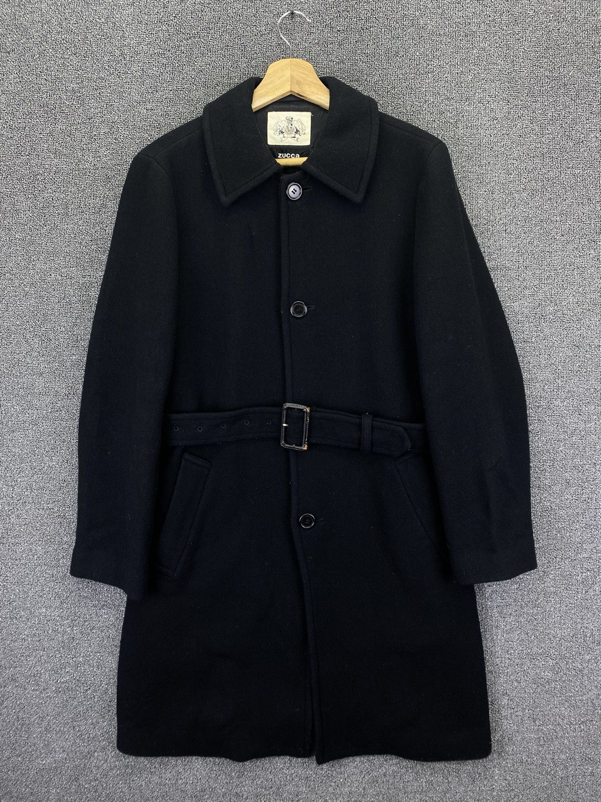 Vintage Zucca by Issey Miyake Wool Trench Coats Long Jacket