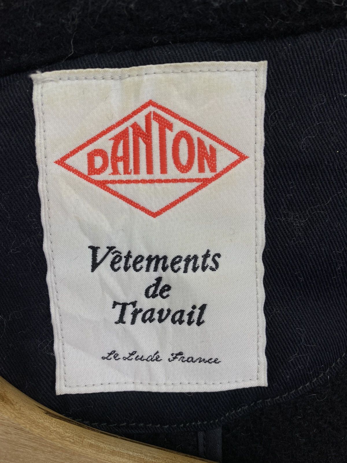Danton Vintage Danton Vetements De Travail Wool Chore Jacket Size XS / US 0-2 / IT 36-38 - 5 Thumbnail