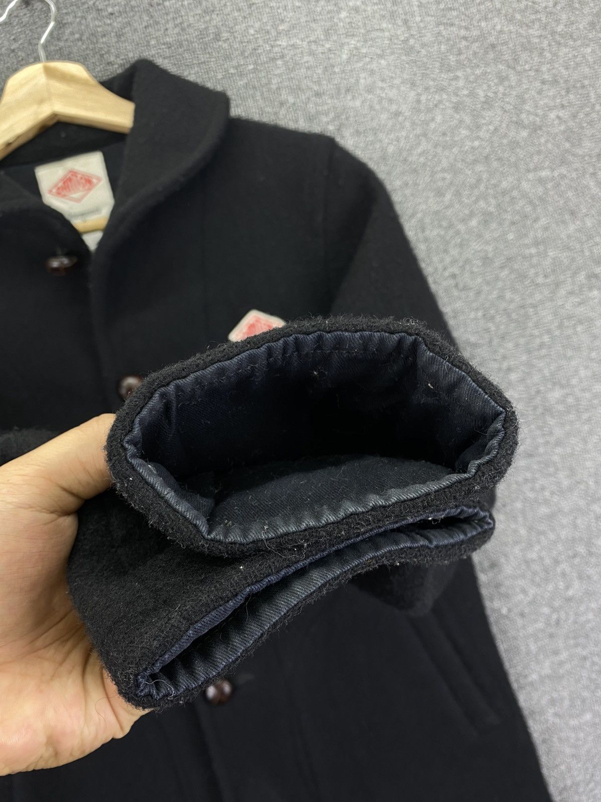 Danton Vintage Danton Vetements De Travail Wool Chore Jacket Size XS / US 0-2 / IT 36-38 - 10 Thumbnail