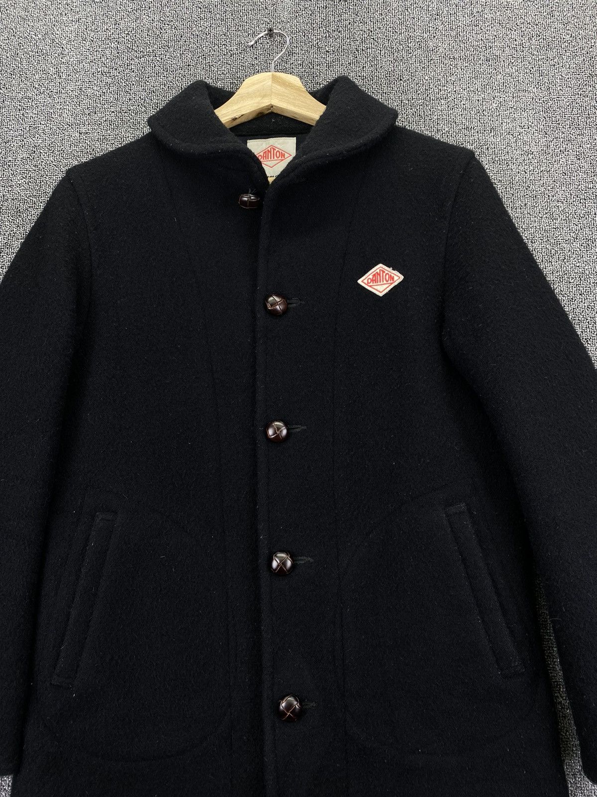 Danton Vintage Danton Vetements De Travail Wool Chore Jacket Size XS / US 0-2 / IT 36-38 - 3 Thumbnail