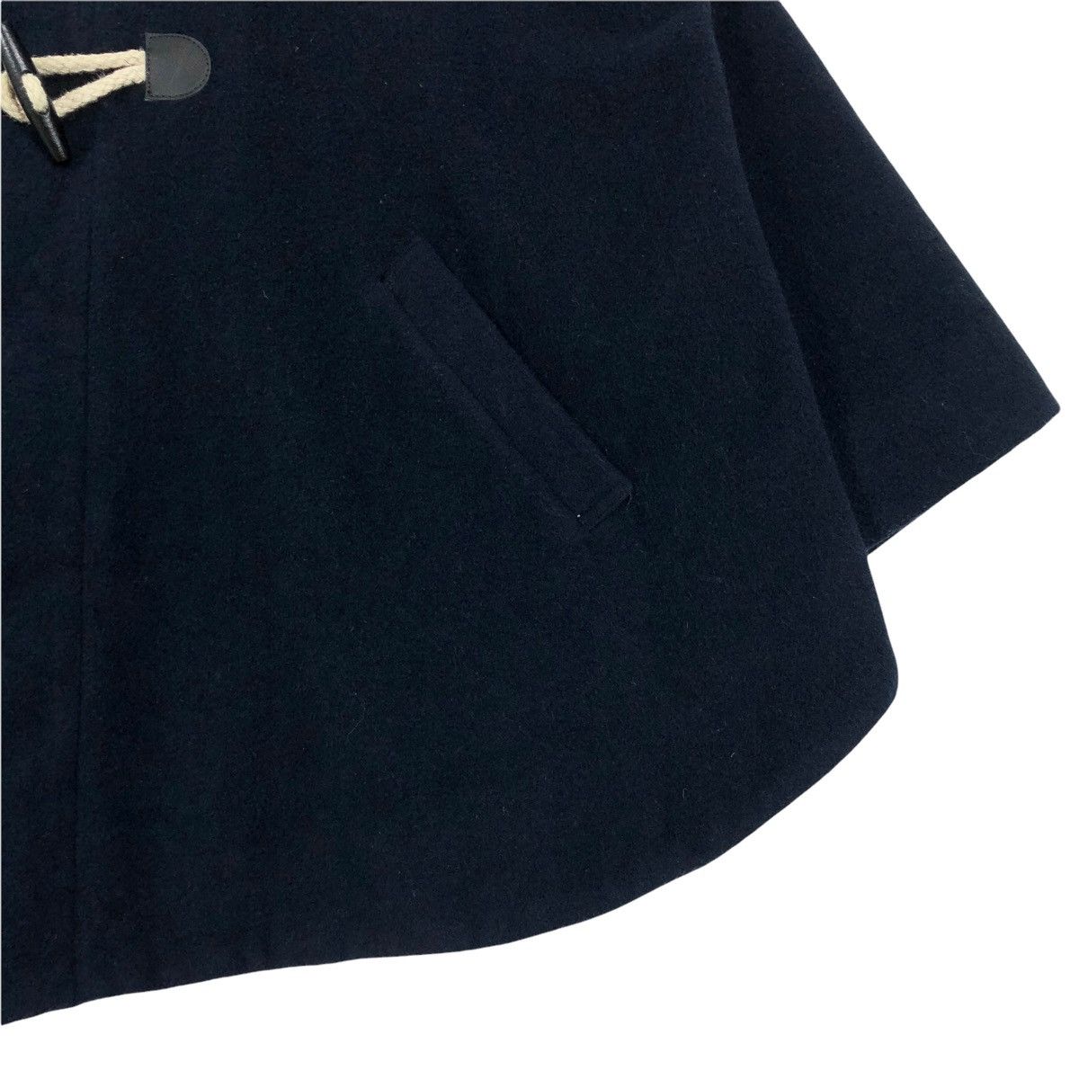Issey Miyake Ne-Net Wool Oversized Duffle Coat Hoodie Size US L / EU 52-54 / 3 - 8 Thumbnail
