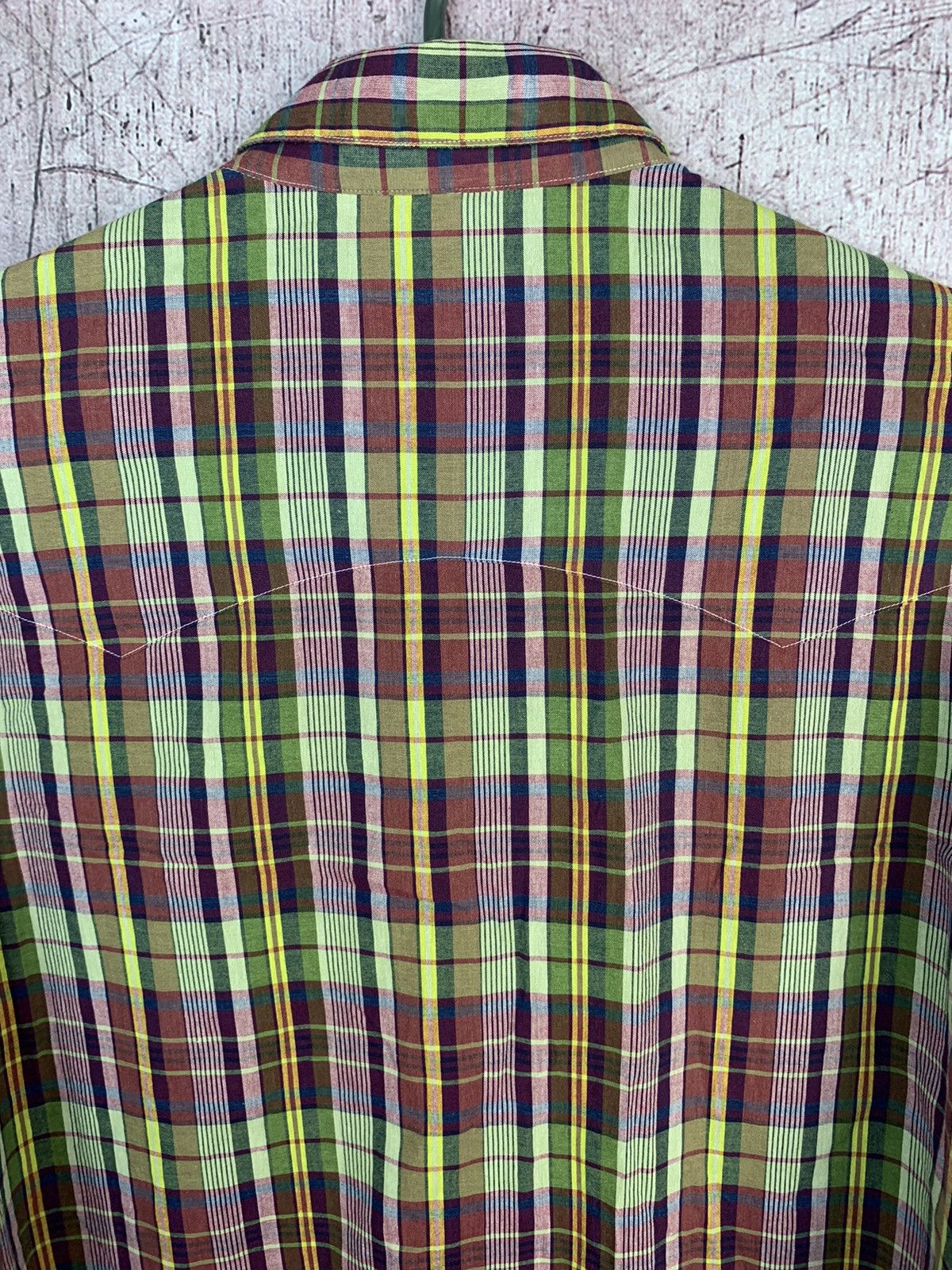 Polo Ralph Lauren × Ralph Lauren Polo Ralph Lauren Mens Long Sleeve Western Plaid Shirt Size US L / EU 52-54 / 3 - 4 Thumbnail