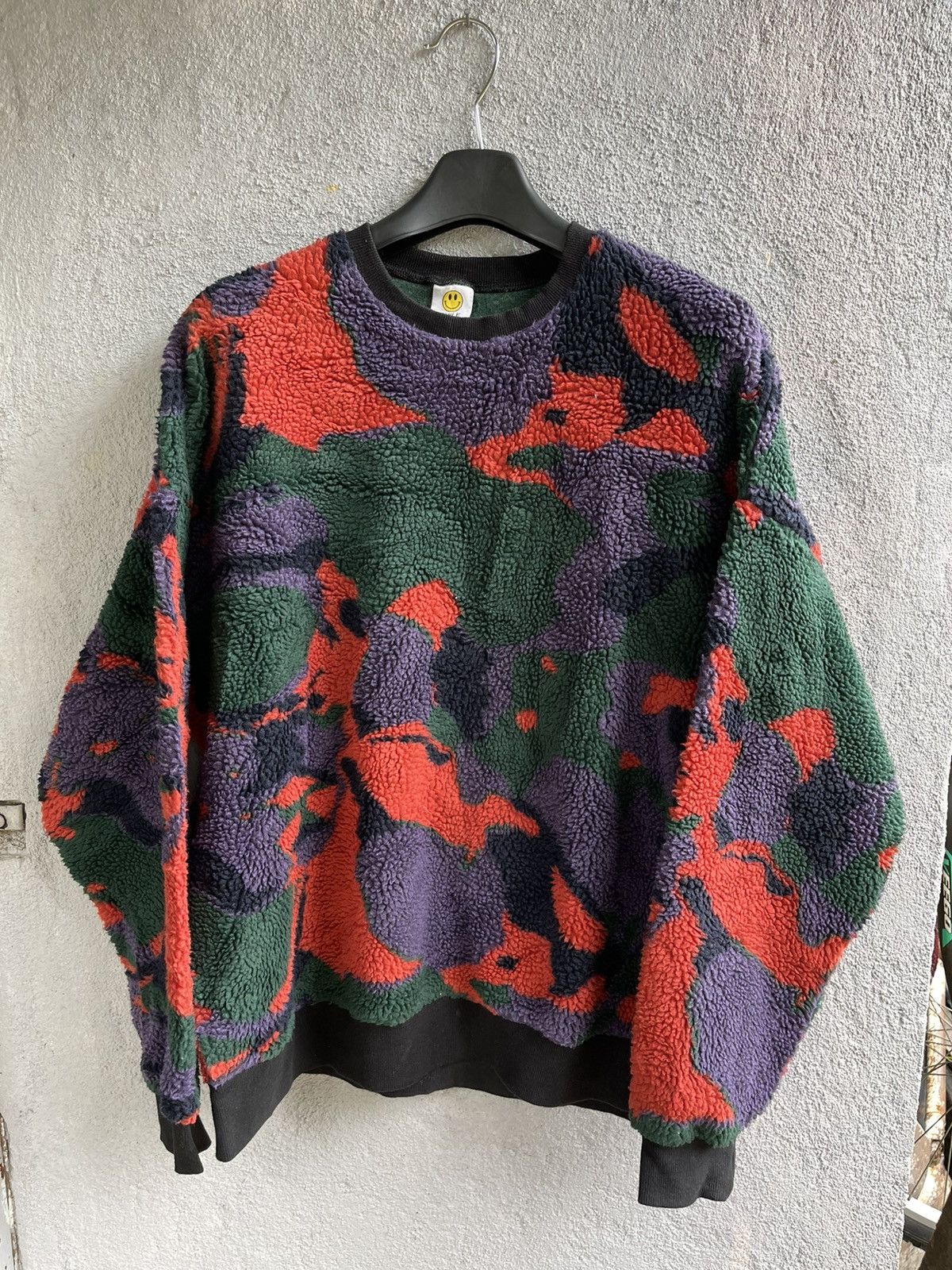 Japanese Brand × Soe × Vintage Last drop🔥Vintage RARE⚡️ SMILE FLEECE SWEATSHIRT FROM SOE Size US XL / EU 56 / 4 - 1 Thumbnail