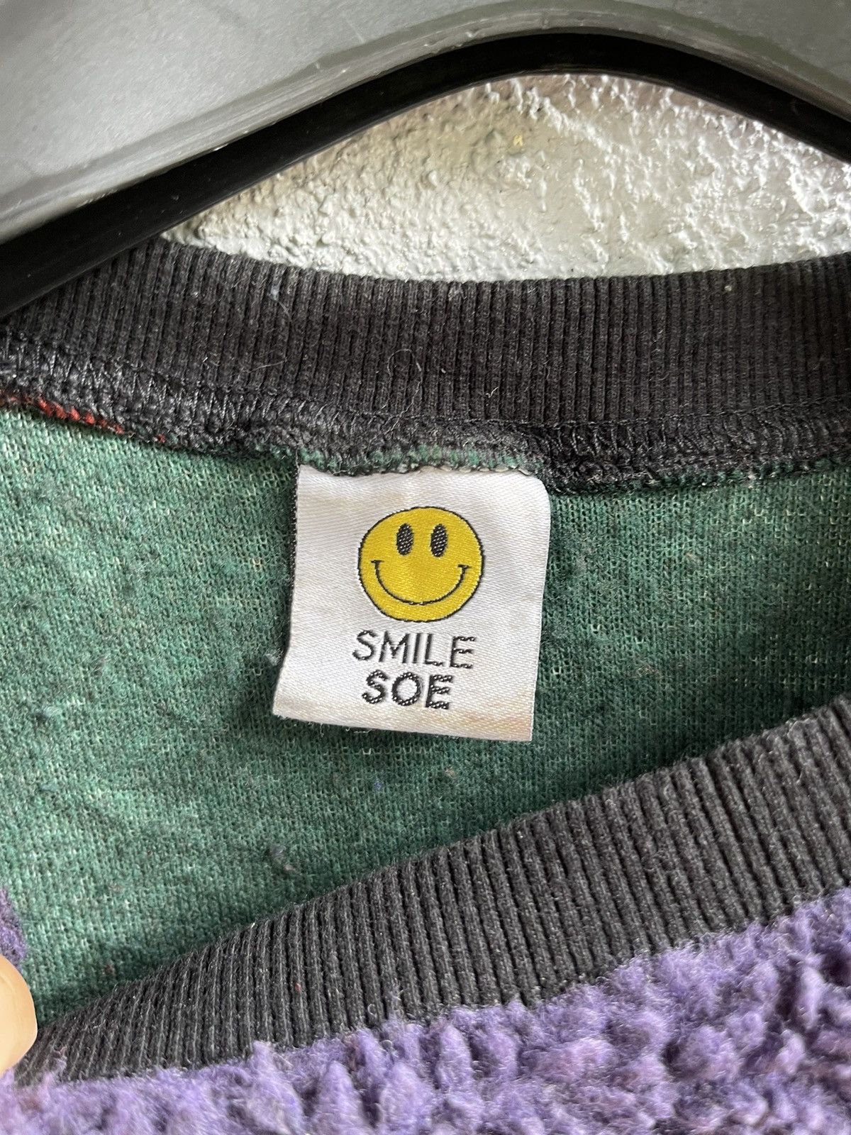 Japanese Brand × Soe × Vintage Last drop🔥Vintage RARE⚡️ SMILE FLEECE SWEATSHIRT FROM SOE Size US XL / EU 56 / 4 - 4 Thumbnail