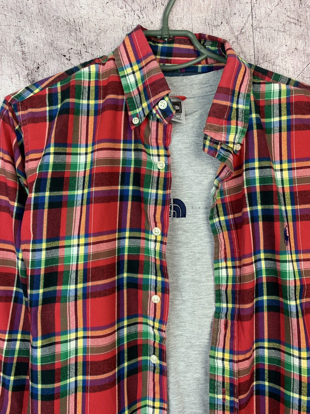 Flannel × Polo Ralph Lauren Vintage Polo Raplh Lauren Plaid Flannel Shirt Size US M / EU 48-50 / 2 - 2 Thumbnail