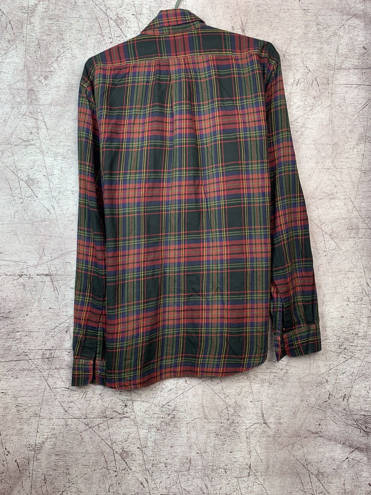 Aspesi × Vintage Aspesi Plaid Y2K Flannel Mens Shirt Size US XXL / EU 58 / 5 - 5 Thumbnail