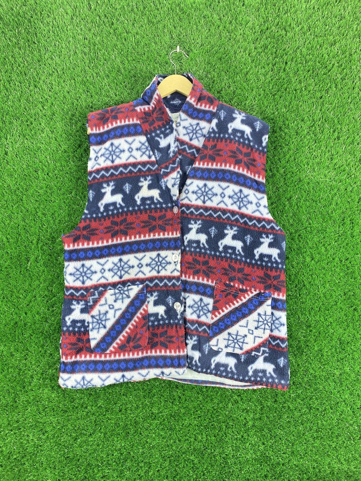 ‼️OFFER‼️Vintage Vest Fleece Native Navajo