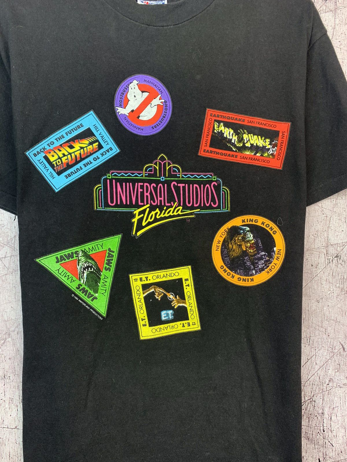 Universal Studios × Vintage Vintage 1989 Universal Studios Back to the Future t shirt Size US L / EU 52-54 / 3 - 5 Thumbnail
