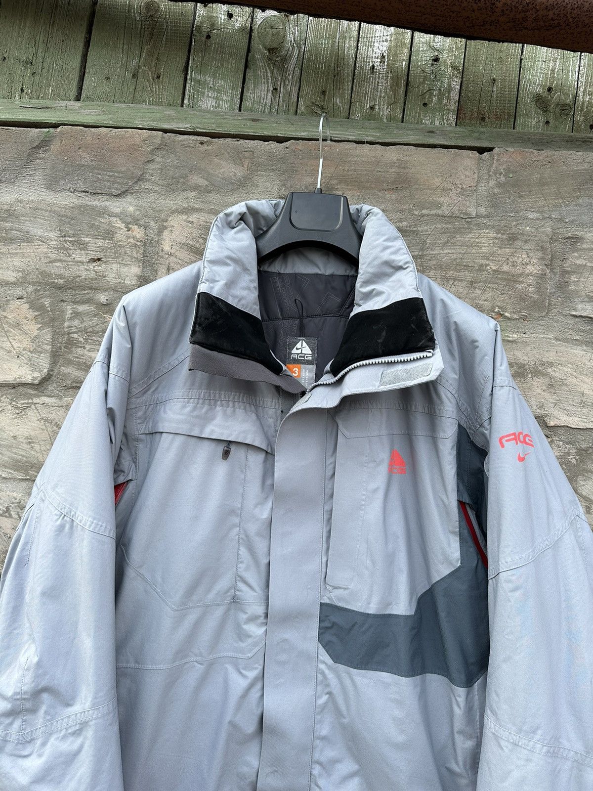 Nike × Nike ACG × Vintage Vintage 00s Nike ACG Storm-Fit Jacket Size US L / EU 52-54 / 3 - 2 Thumbnail