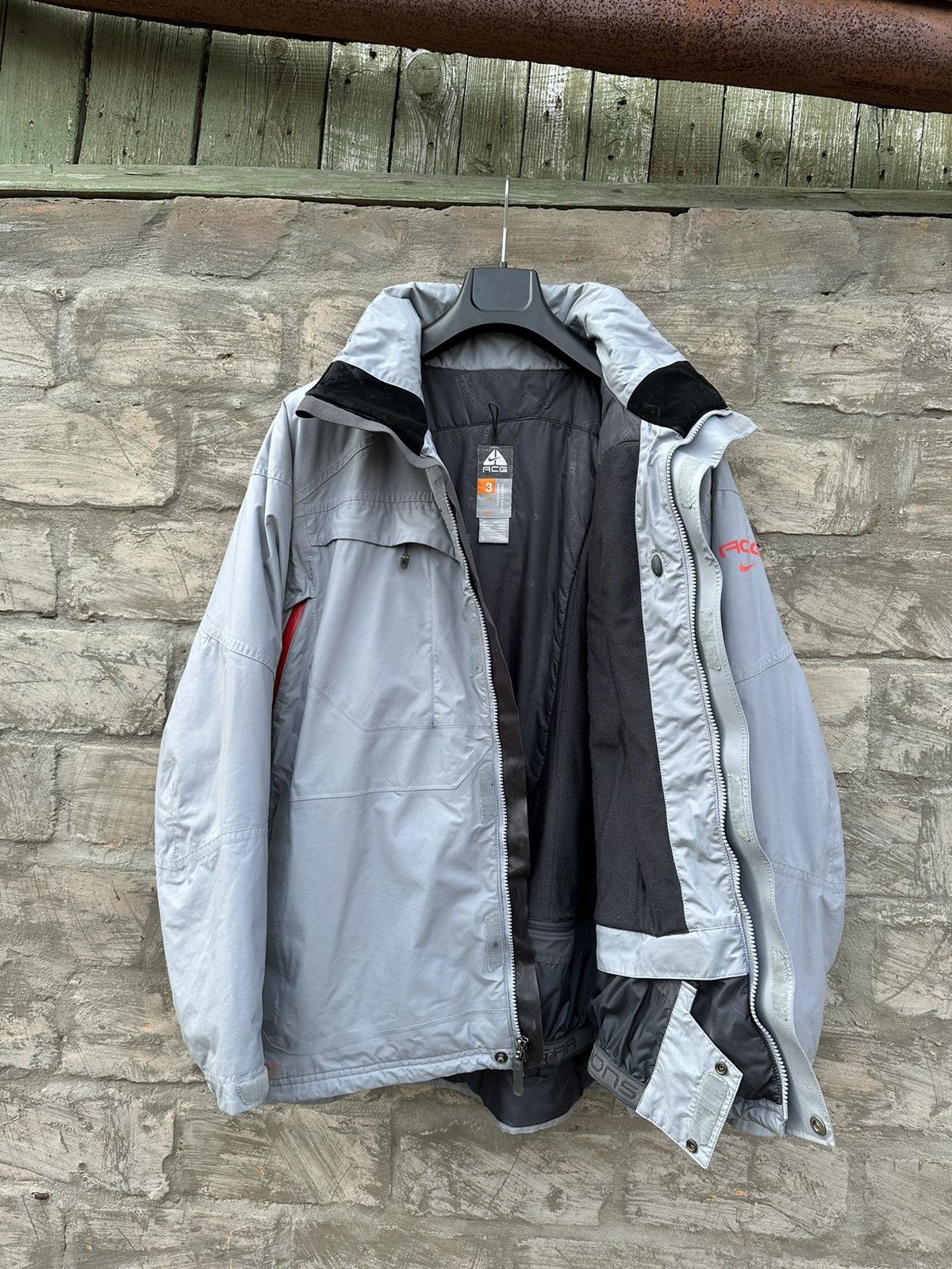 Nike × Nike ACG × Vintage Vintage 00s Nike ACG Storm-Fit Jacket Size US L / EU 52-54 / 3 - 6 Thumbnail
